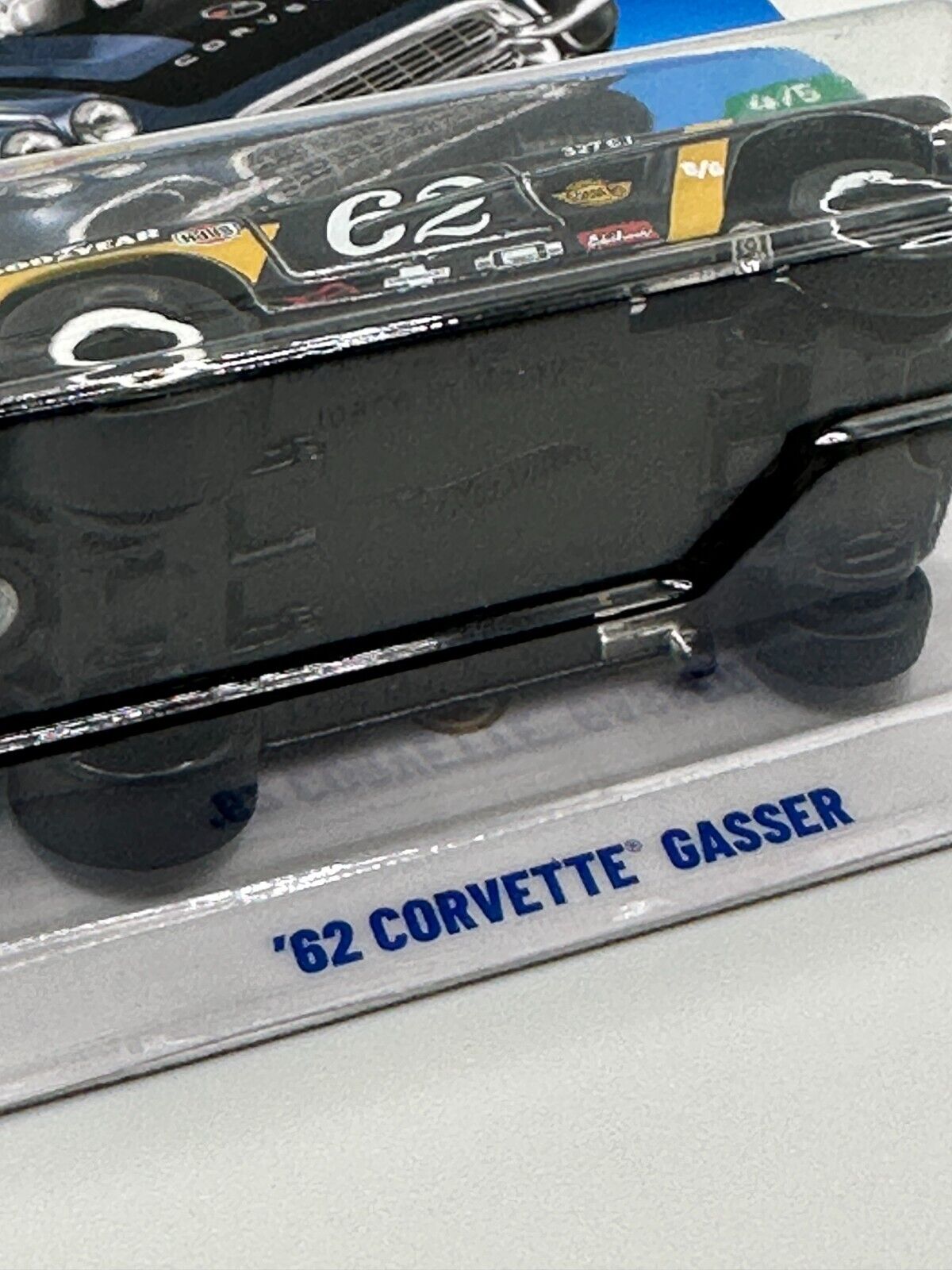 2025 Hot Wheels '62 Corvette Gasser Super Treasure Hunt With Protector