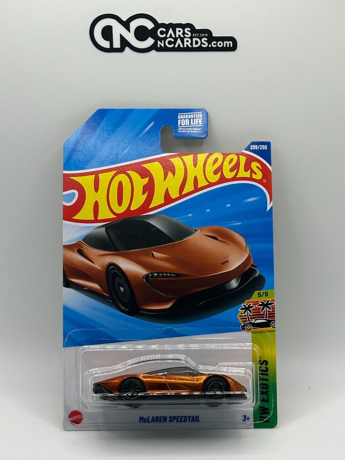2025 Hot Wheels HW Exotics 5/5 McLaren Speedtail Super Treasure Hunt