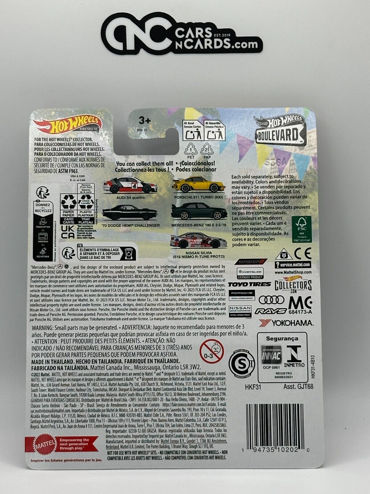 2023 Hot Wheels Premium Boulevard #85 Nissan Silvia (S15 Nismo R-Tune Proto)