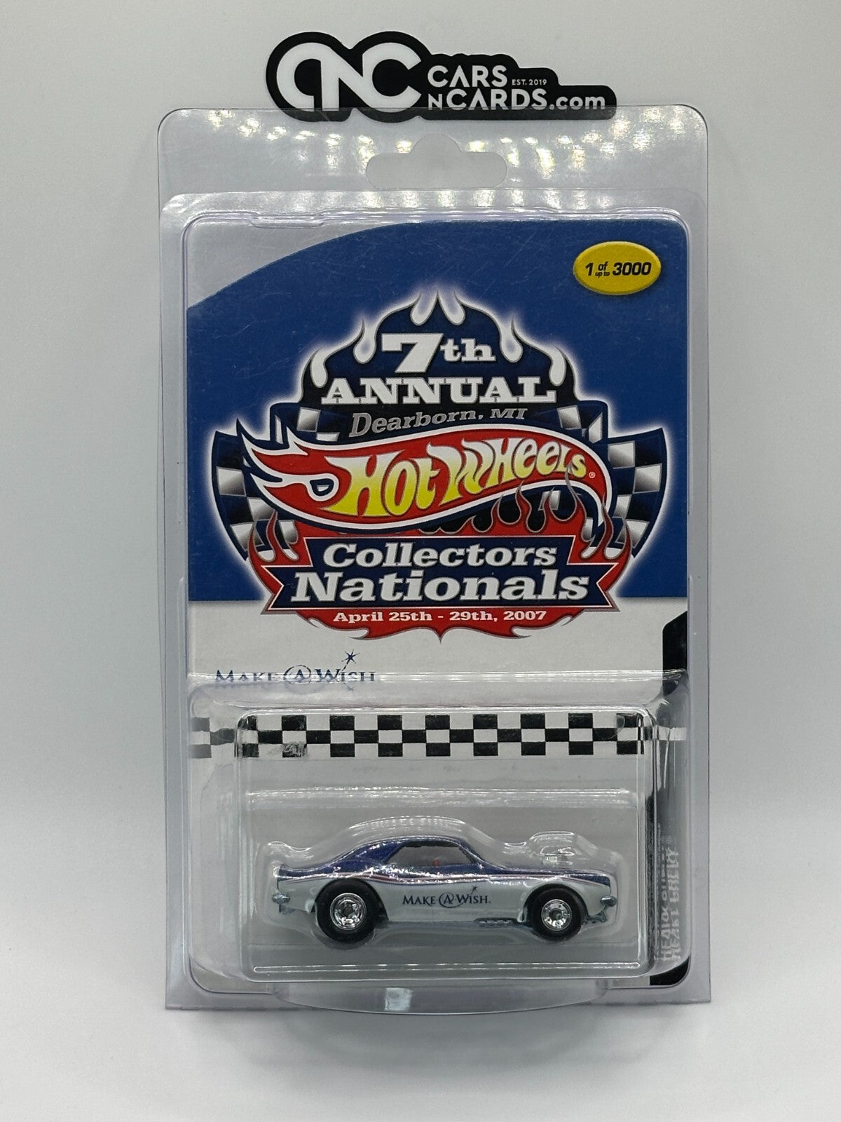 2007 Hot Wheels 7th Annual Collectors Nationals Make-A-Wish Heavy Chevy 1/3000