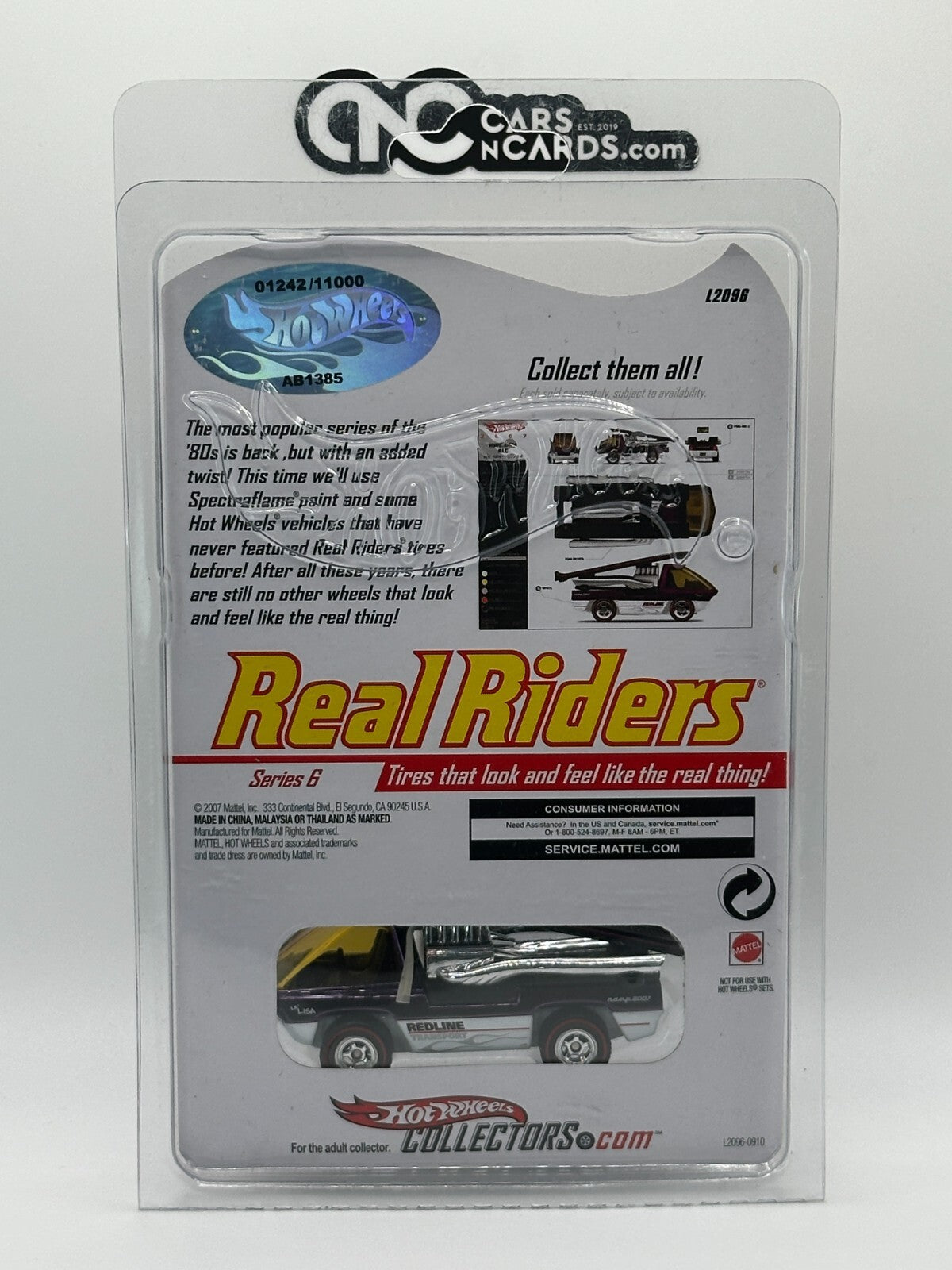 2007 Hot Wheels RLC Real Riders Series 6 Ramp Truck 01242/11000