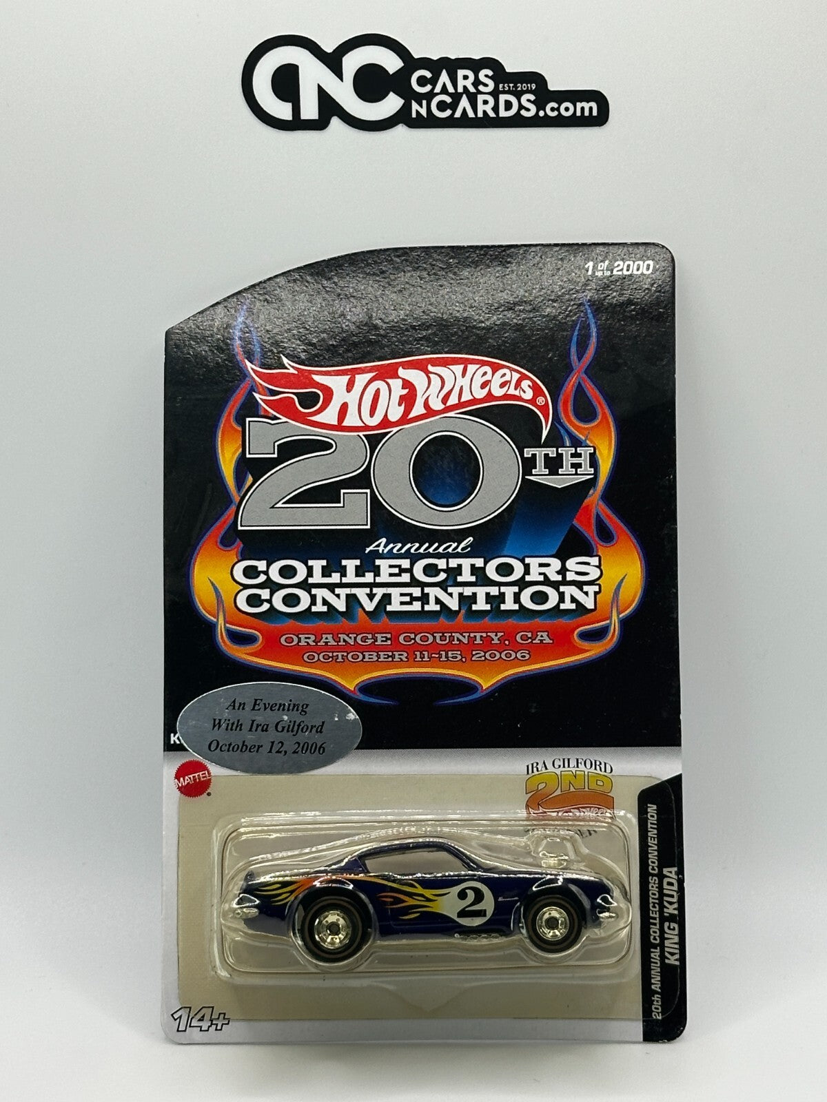 2007 Hot Wheels 20th Annual Collectors Convention 1 of 2000 King Kuda