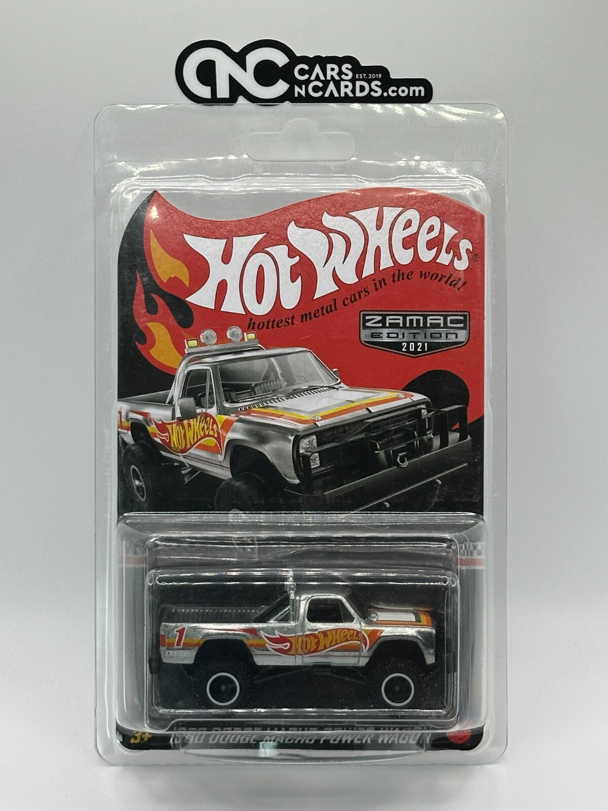 2021 Hot Wheels Collector Edition Zamac 1980 Dodge Macho Power Wagon