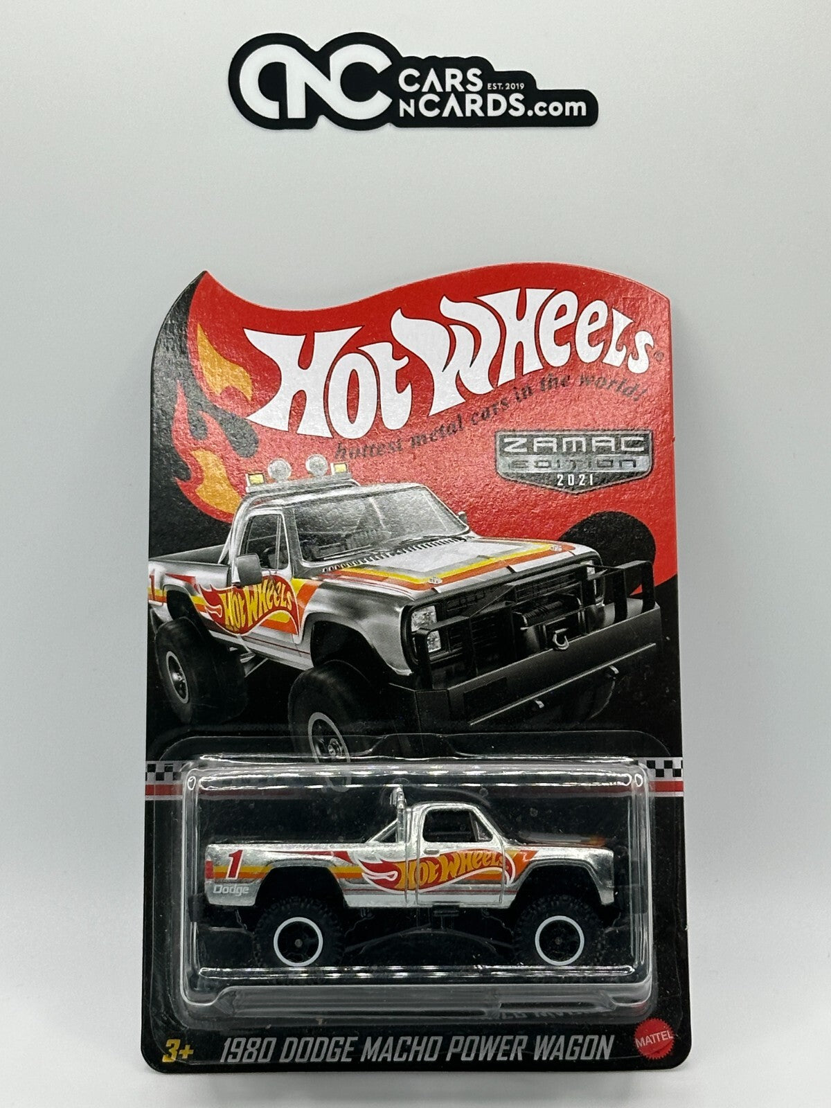 2021 Hot Wheels Collector Edition Zamac 1980 Dodge Macho Power Wagon
