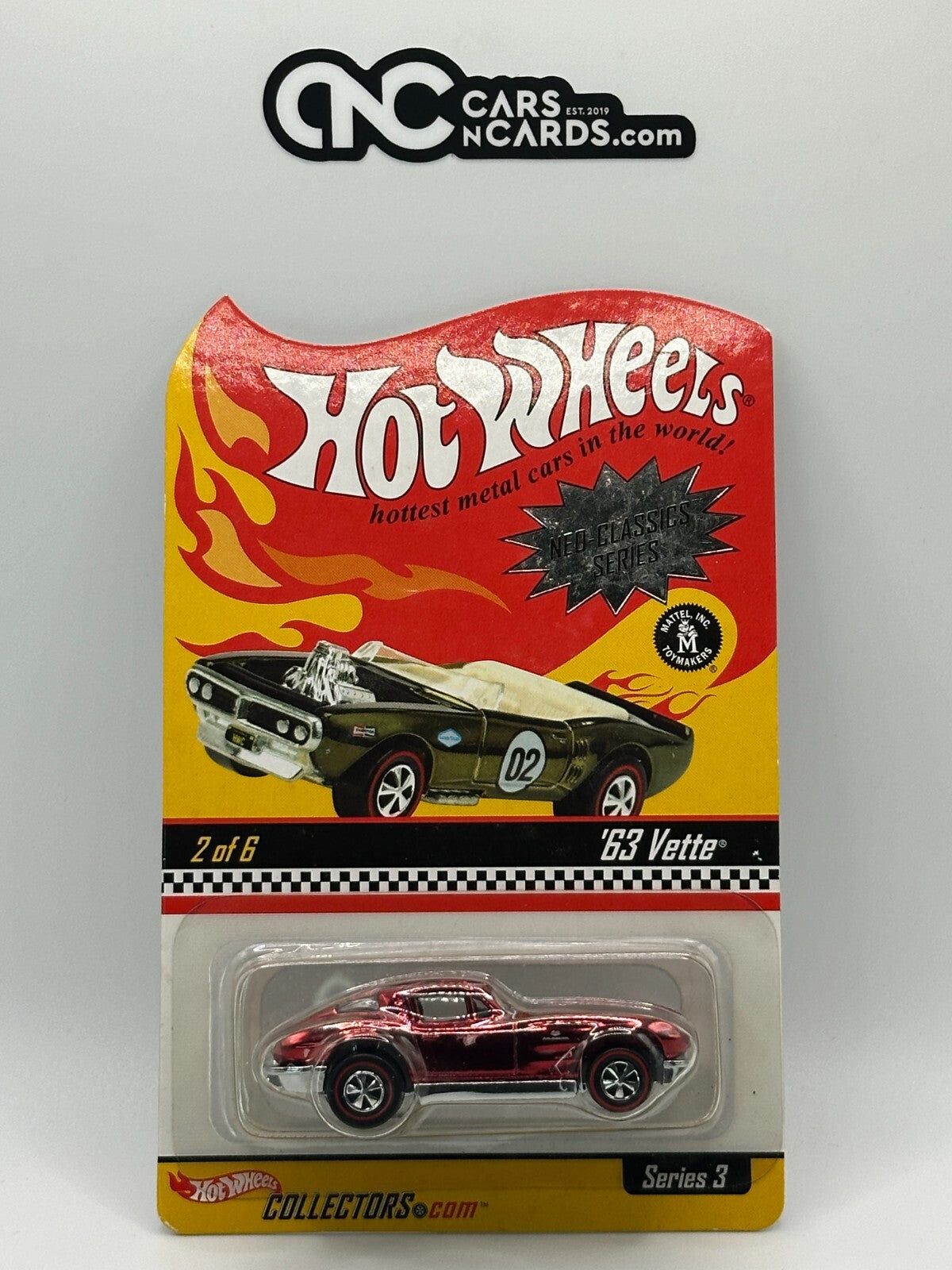 2003 Hot Wheels RLC Redline Neo Classics Series 3 '63 Vette 1988/10500
