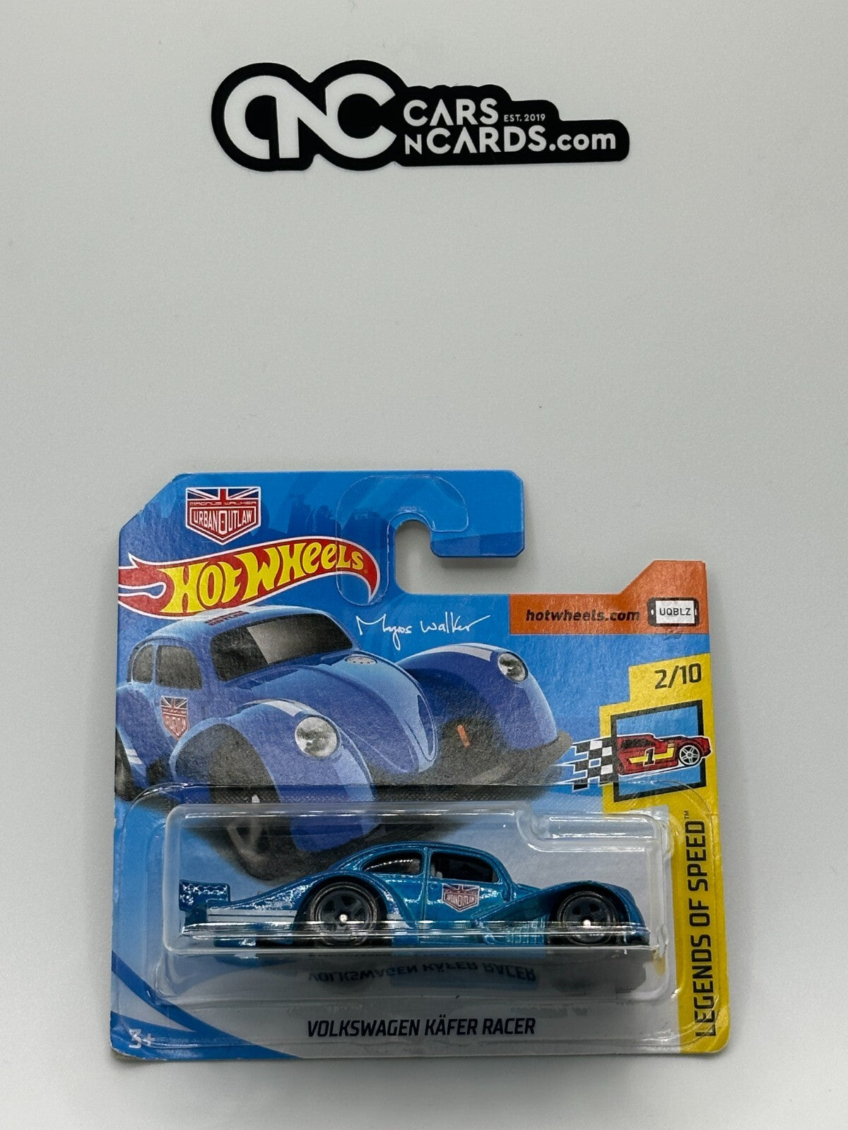 2018 Hot Wheels Volkswagen Kafer Racer Magnus Walker Urban Outlaw Short Card