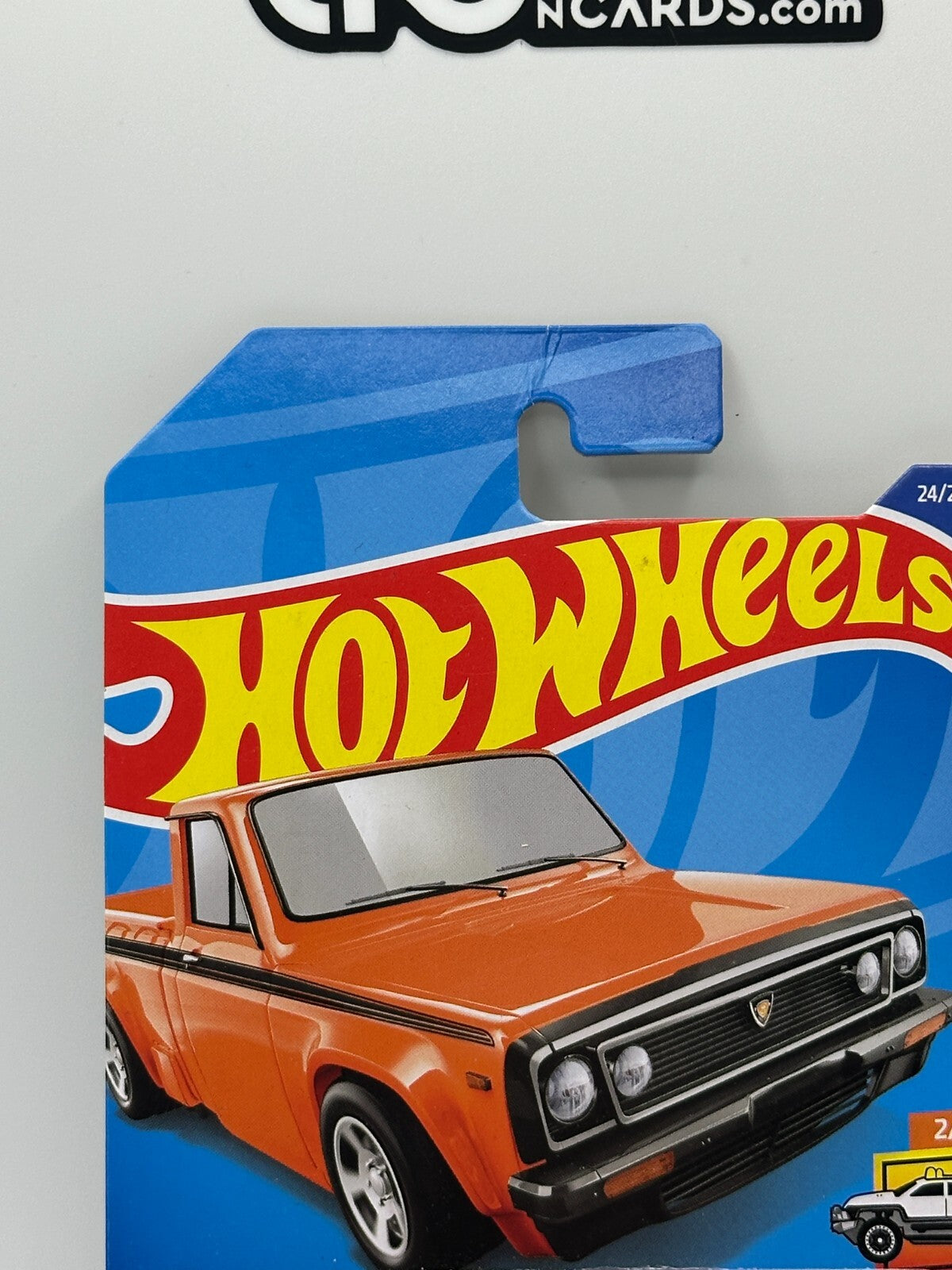 2022 Hot Wheels HW Hot Trucks 2/10 Mazda Repu Orange (Creased Hook)