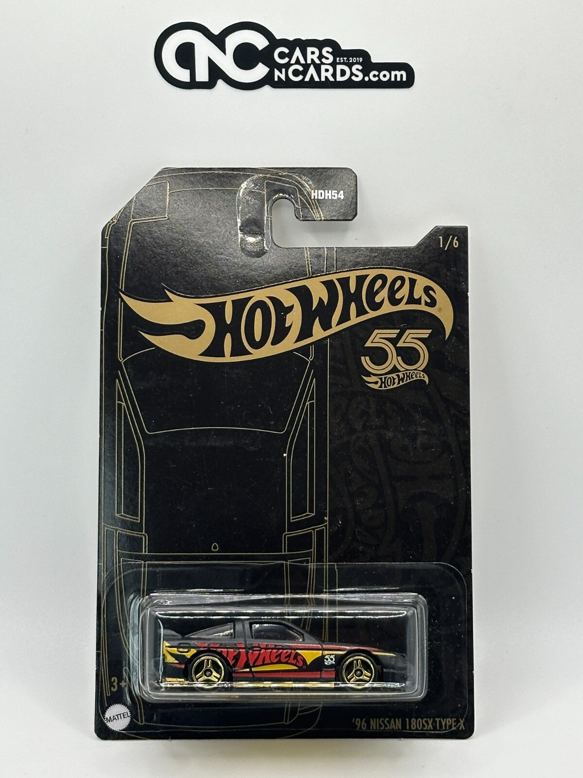 2023 Hot Wheels 55th Anniversary #1/6 '96 Nissan 180SX Type X
