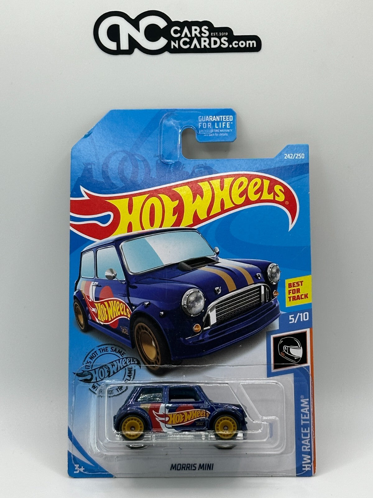 2019 Hot Wheels HW Race Team 5/10 Morris Mini Super Treasure Hunt With Protector