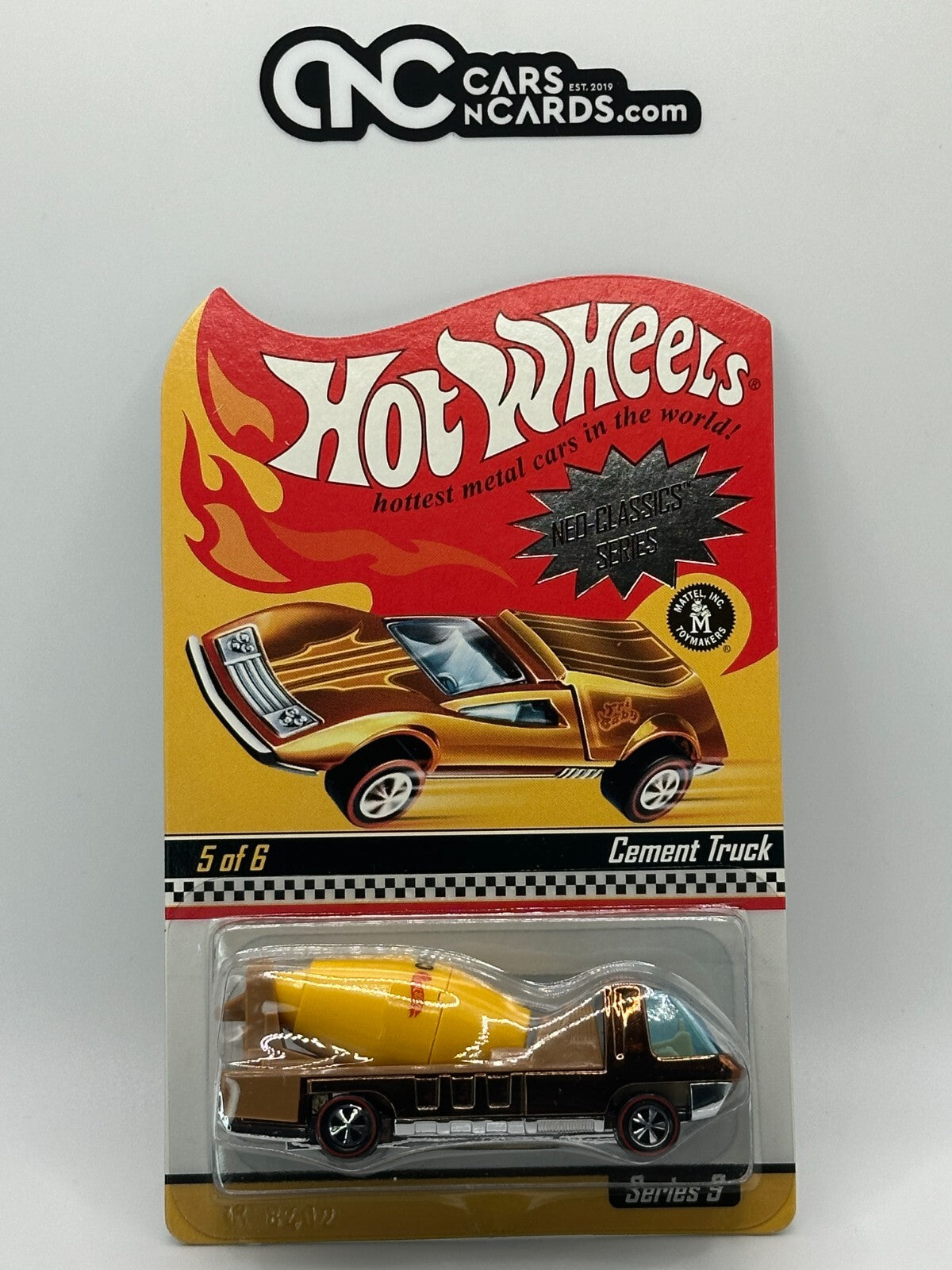 2010 Hot Wheels RLC Neo-Classics 5/6 Cement Truck 02835/5000 With Protector