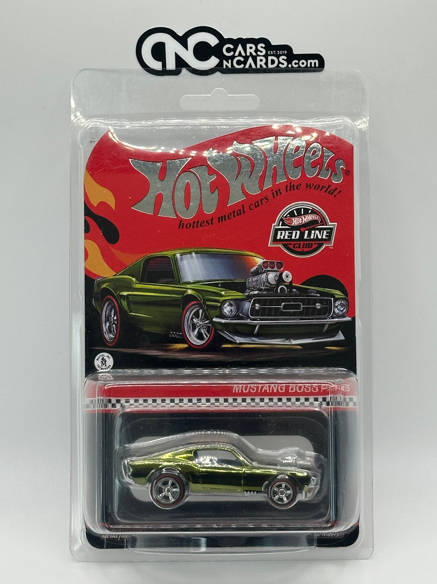 2022 Hot Wheels RLC Ford Mustang Boss Hoss 12702/30000 With Protector