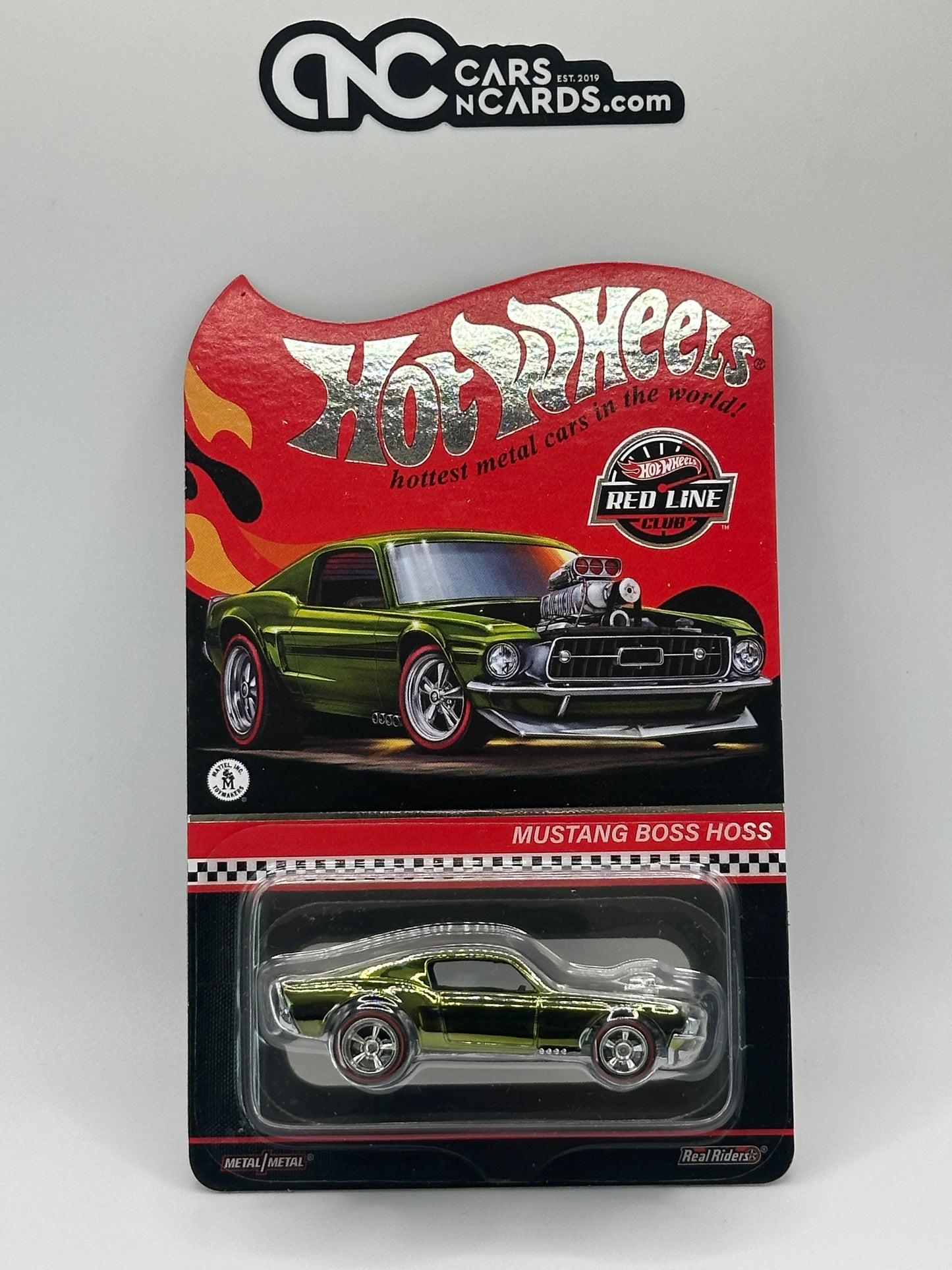 2022 Hot Wheels RLC Ford Mustang Boss Hoss 12702/30000 With Protector