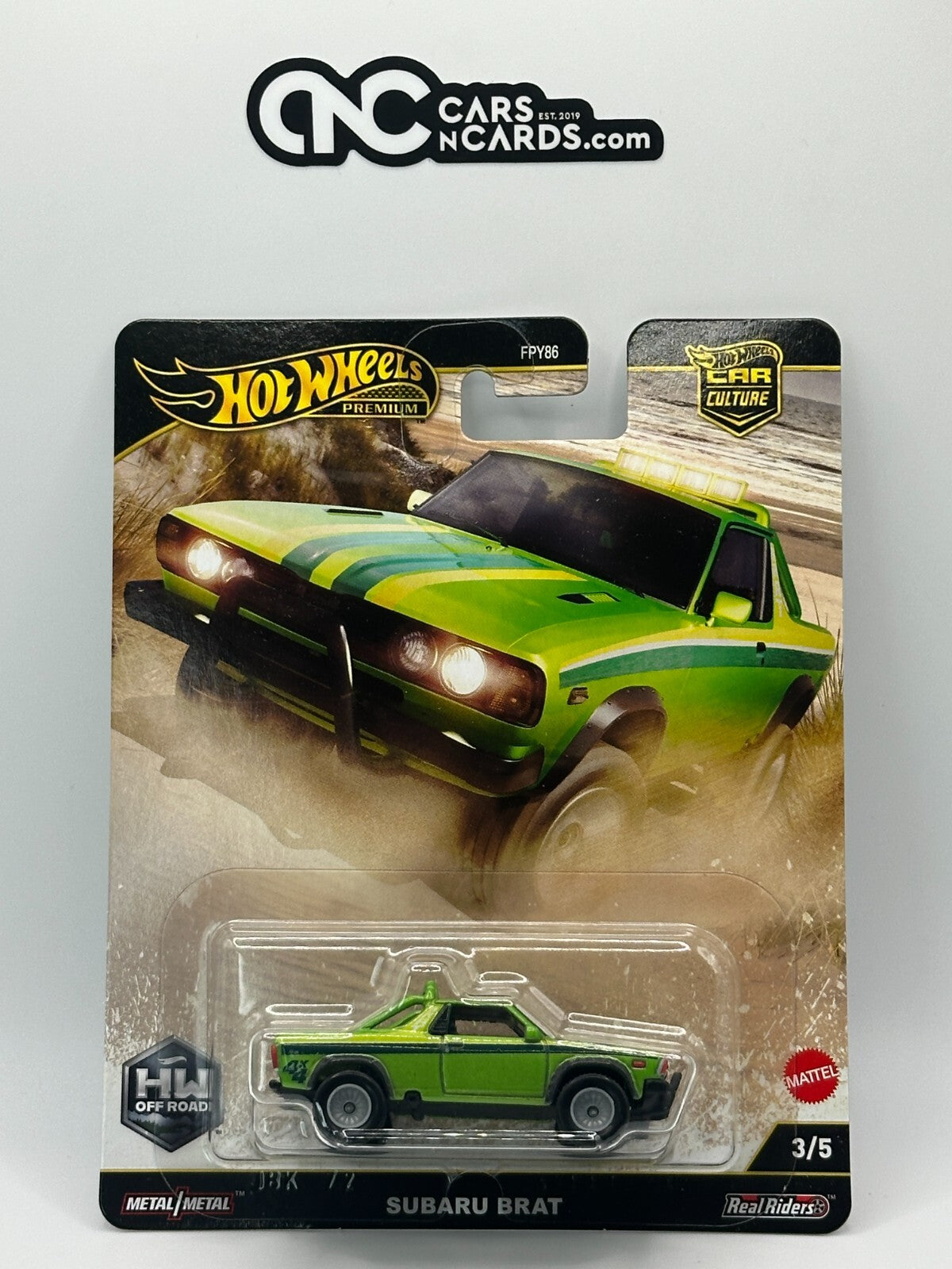 2025 Hot Wheels Premium Car Culture HW Off Road 3/5 Subaru Brat