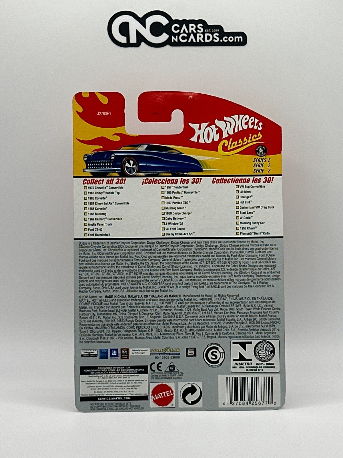 2006 Hot Wheels Classics Series 2 #27/30 Blue W-Oozie