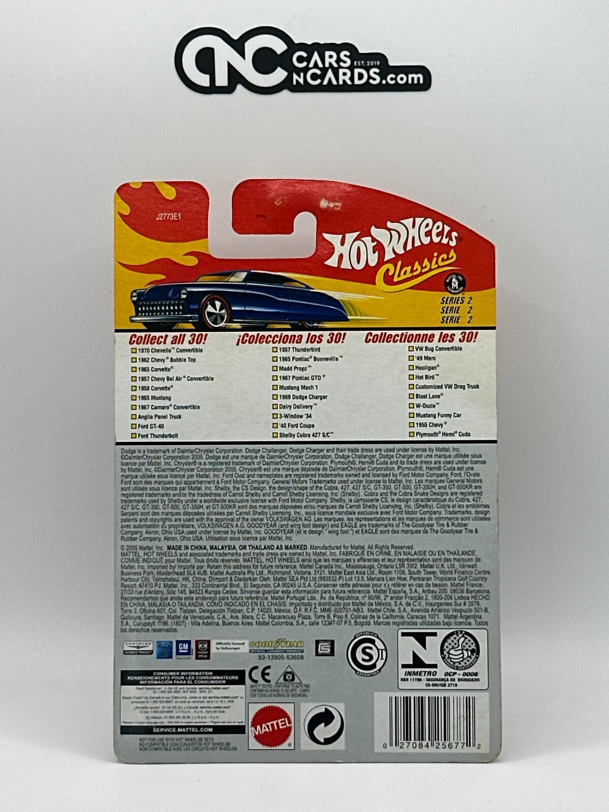 2006 Hot Wheels Classics Series 2 #27/30 Green Dairy Delivery Card Damage