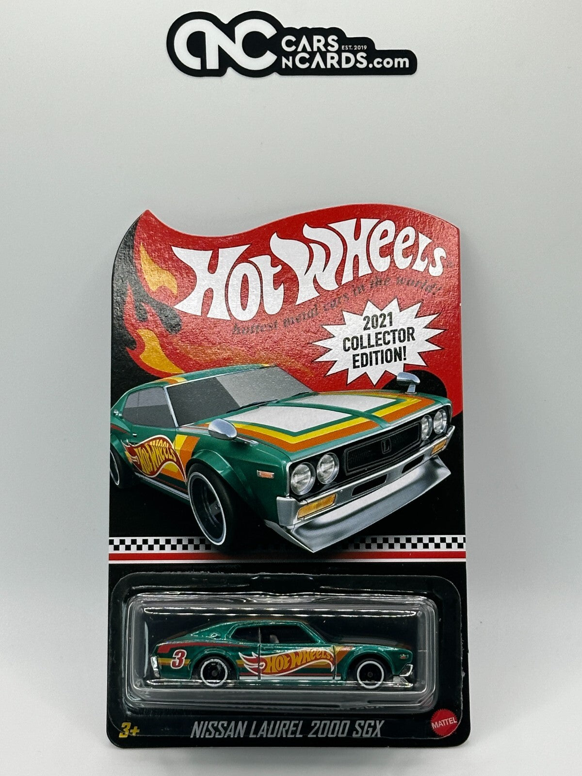 2021 Hot Wheels Mail In Collector Edition Nissan Laurel 2000 SGX With Protector