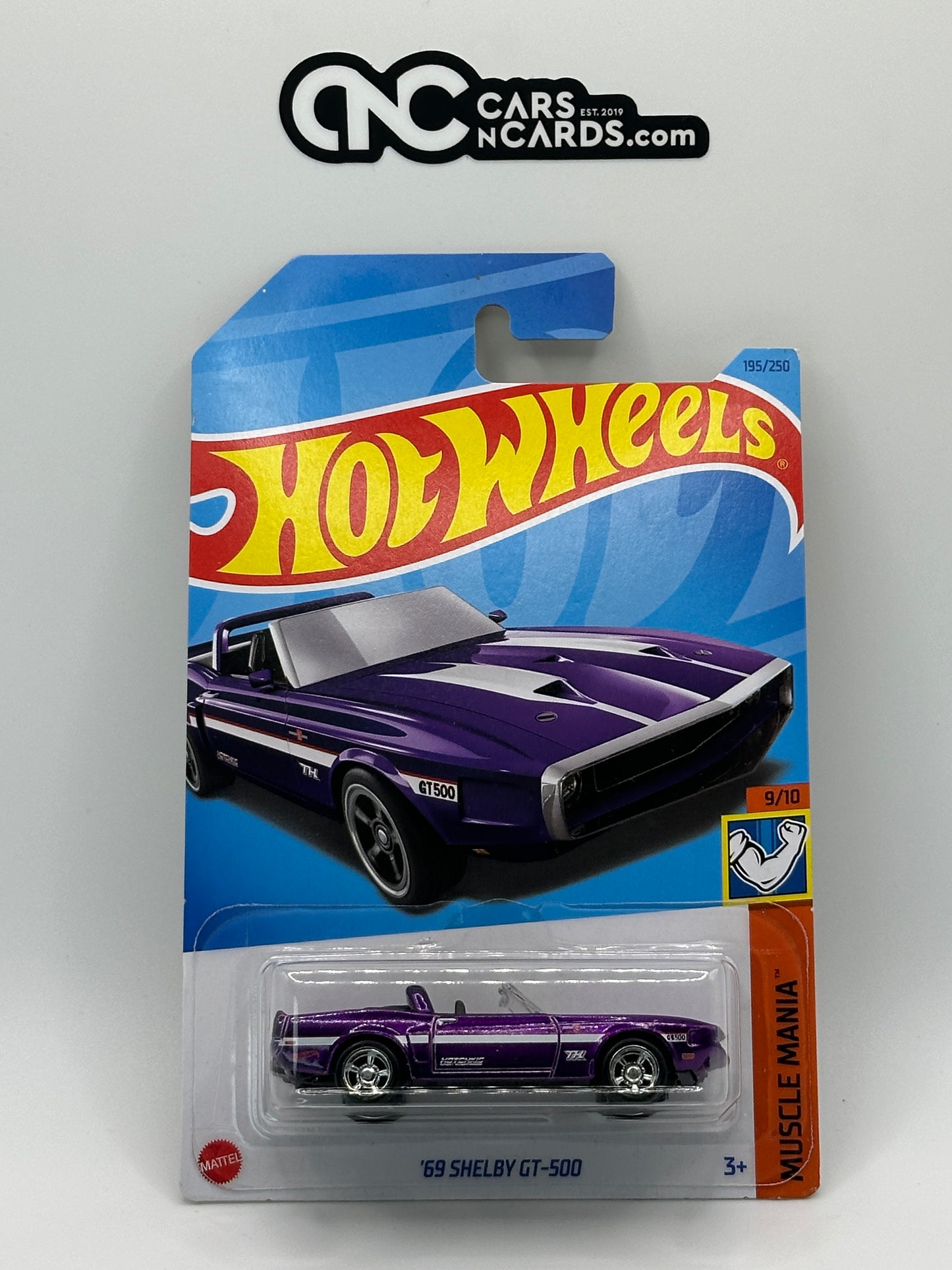 2023 Hot Wheels Muscle Mania 9/10 Super Treasure Hunt '69 Shelby GT-500