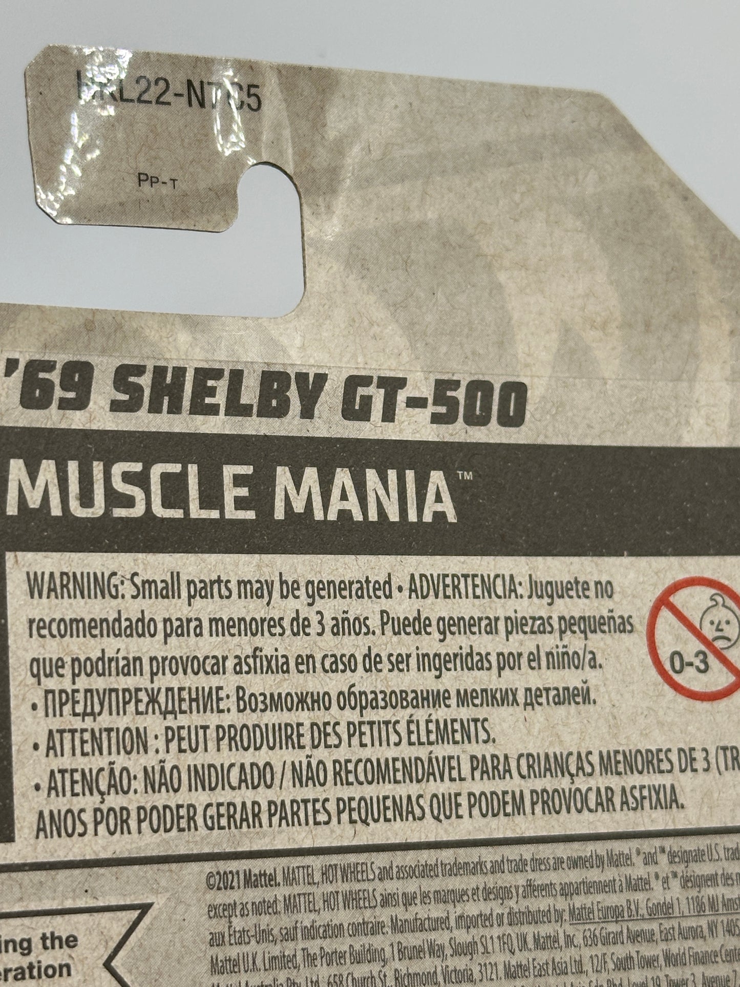 2023 Hot Wheels Muscle Mania 9/10 Super Treasure Hunt '69 Shelby GT-500