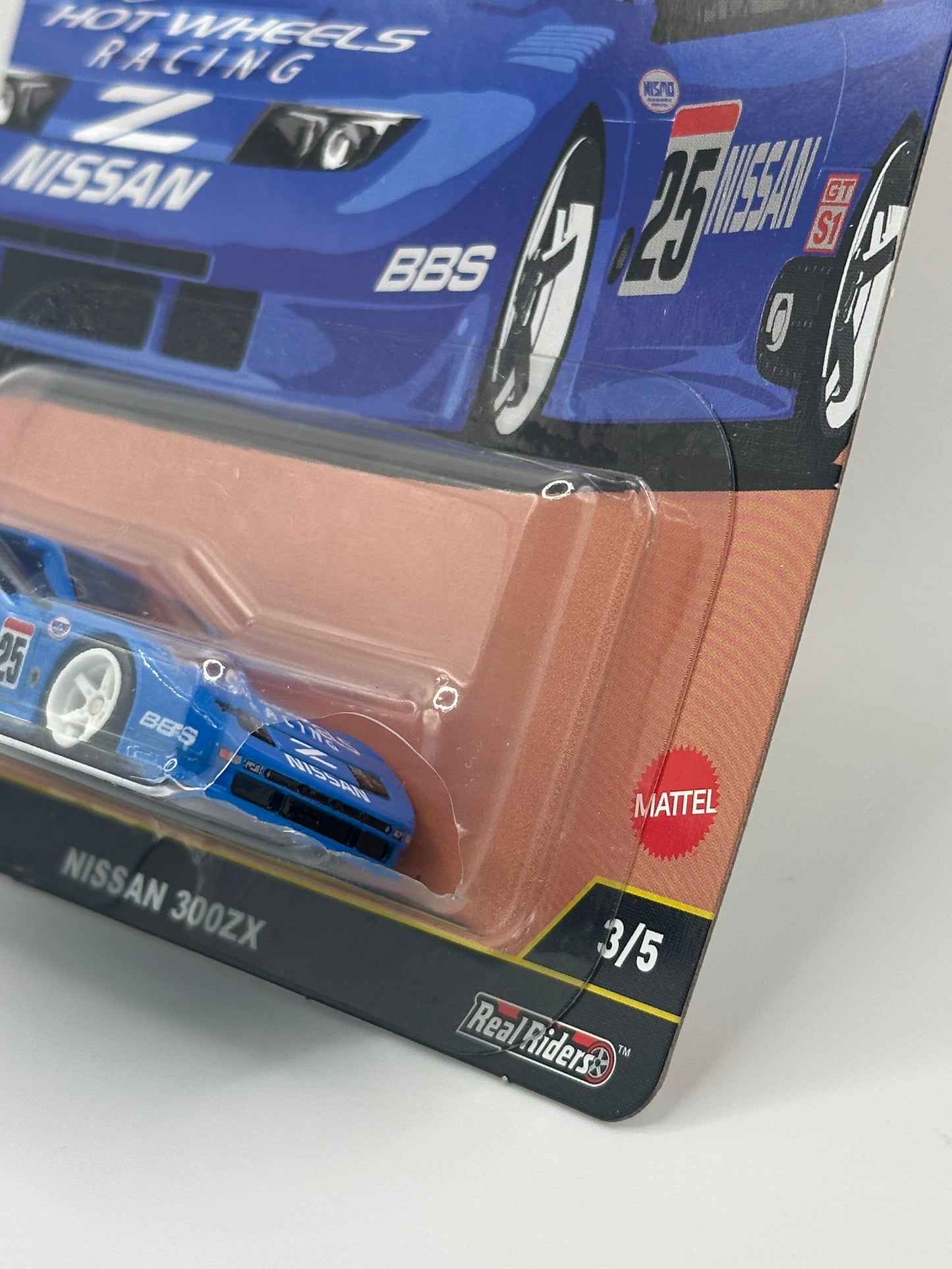 2025 Hot Wheels Premium Car Culture Silhouettes Nissan 300ZX (Cracked Blister)