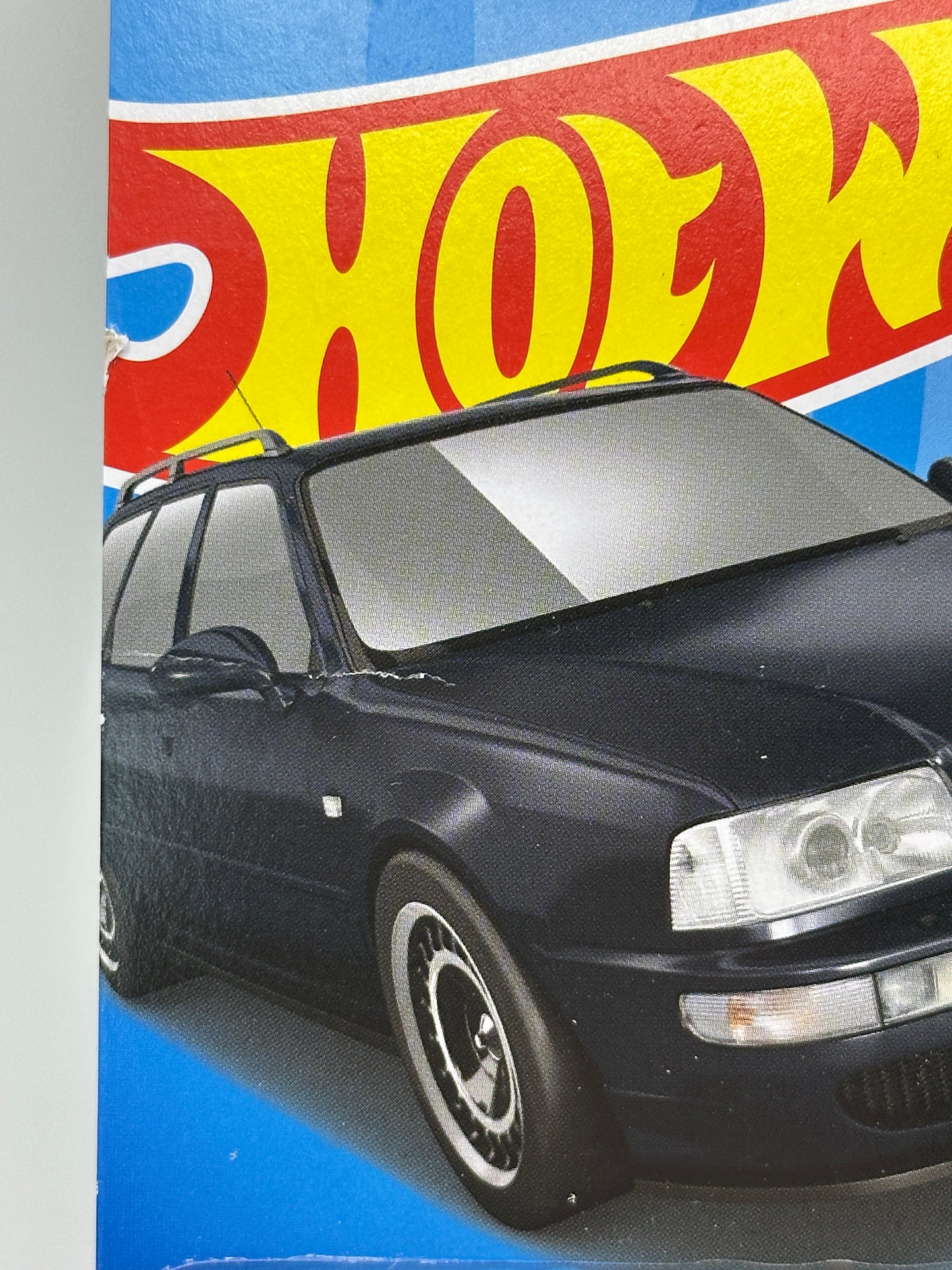 2022 Hot Wheels HW Wagons Audi RS2 Super Treasure Hunt Card Crease W/Protector