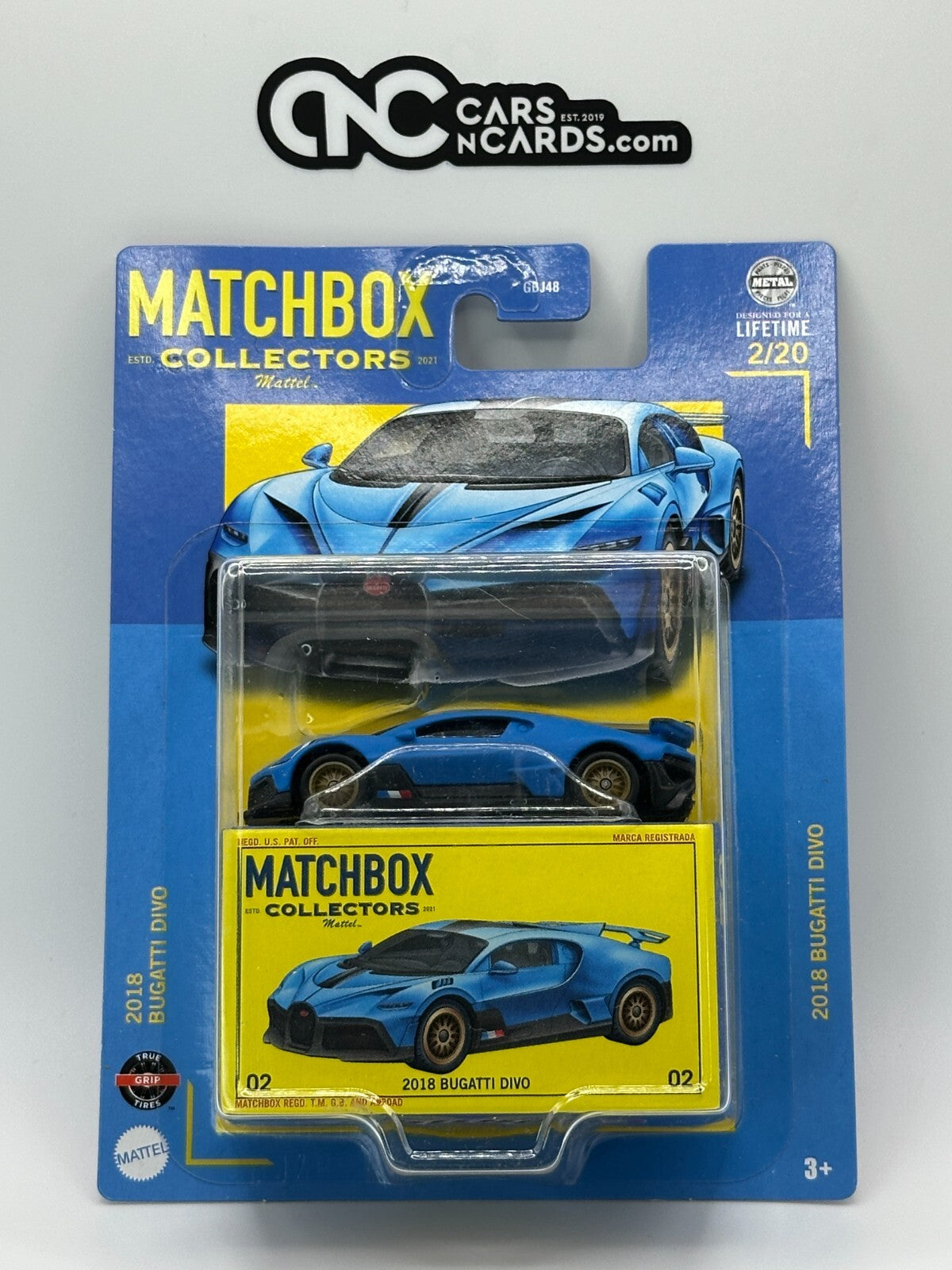 2024 Matchbox Collectors 2/20 2018 Bugatti Divo