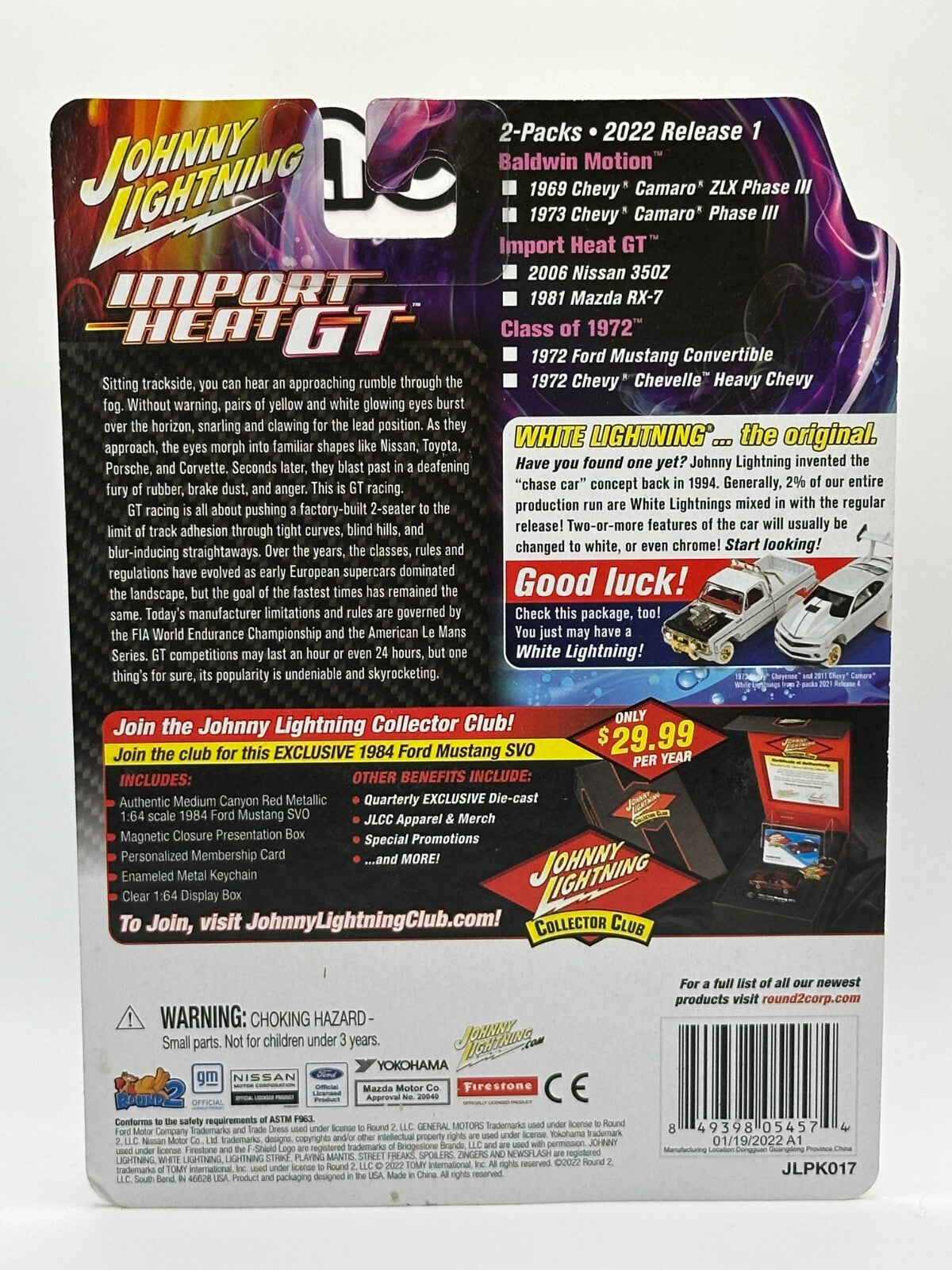 Johnny Lightning Import Heat GT Release 1 2006 Nissan 350Z / 1981 Mazda RX-7