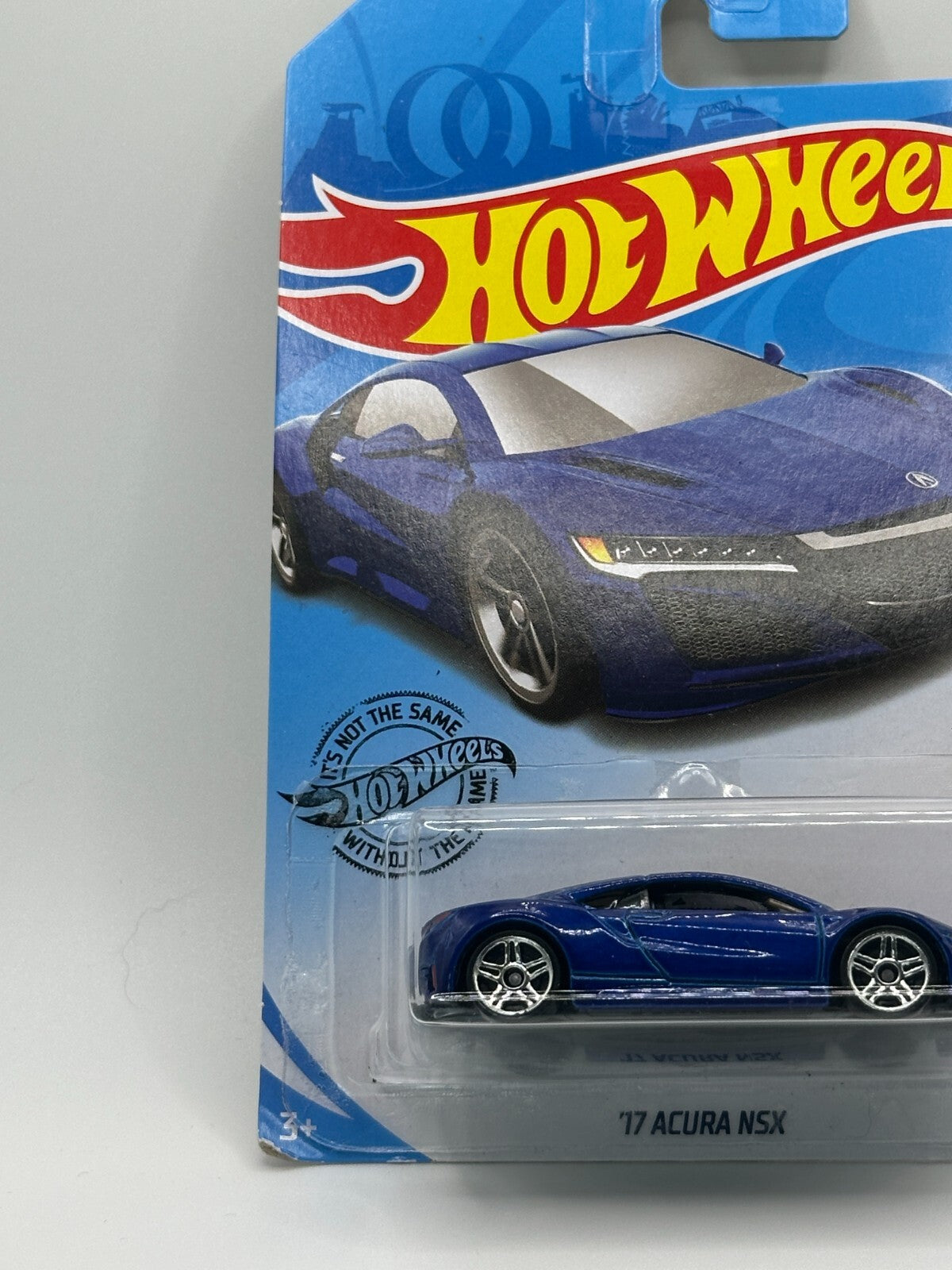 2019 Hot Wheels HW Exotics #9/10 '17 Acura NSX Blue (Soft Corners)