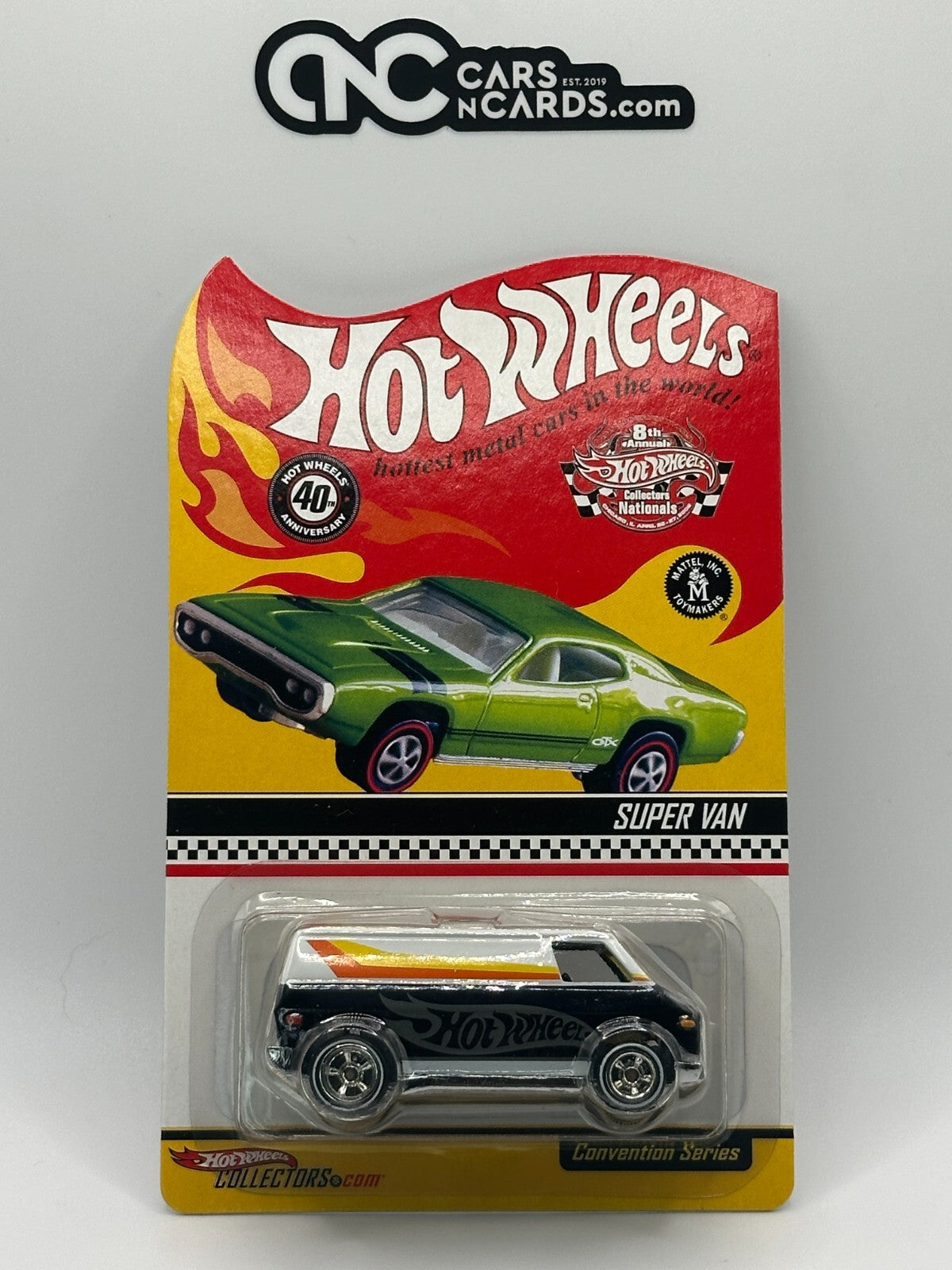 2008 Hot Wheels 8th Annual Collectors Nationals Super Van With Protector