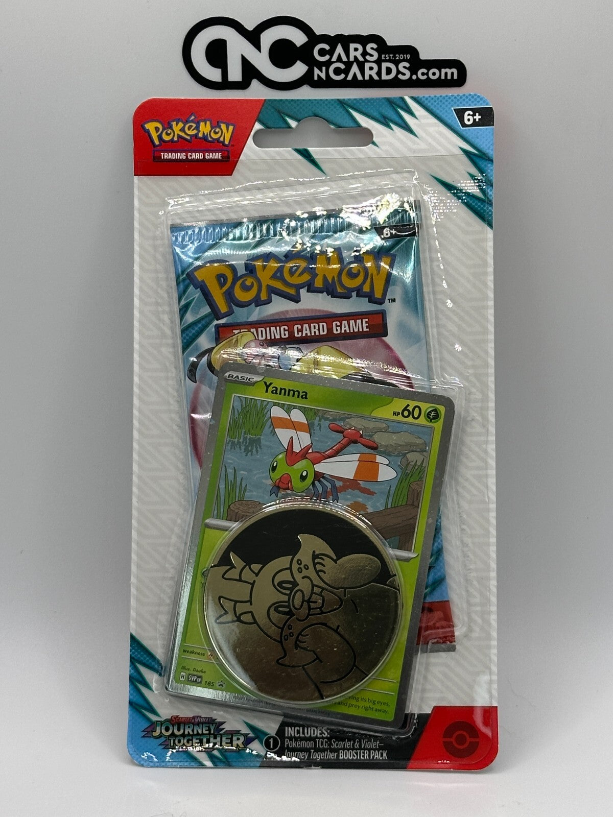 Pokemon Scarlet & Violet Journey Together Yanma Checklane Blister Sealed