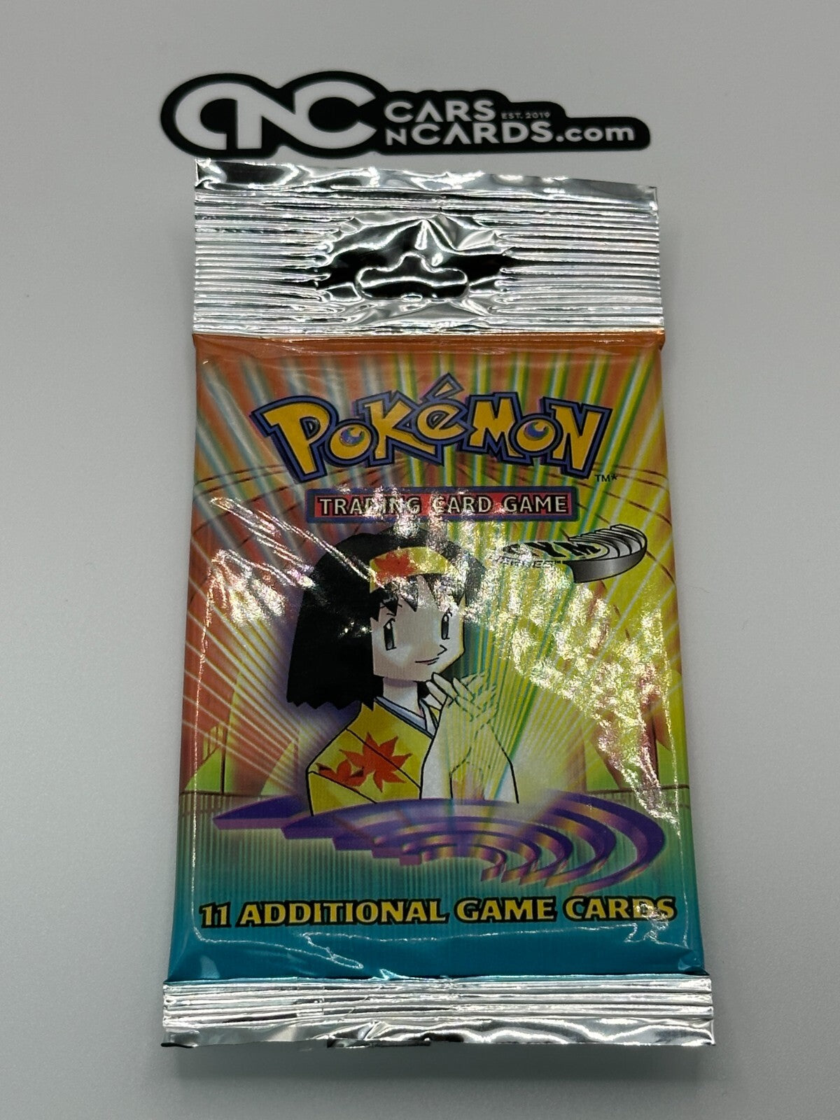 Pokemon WOTC Gym Heroes Erika Sealed Long Stem Pack (Unweighed)