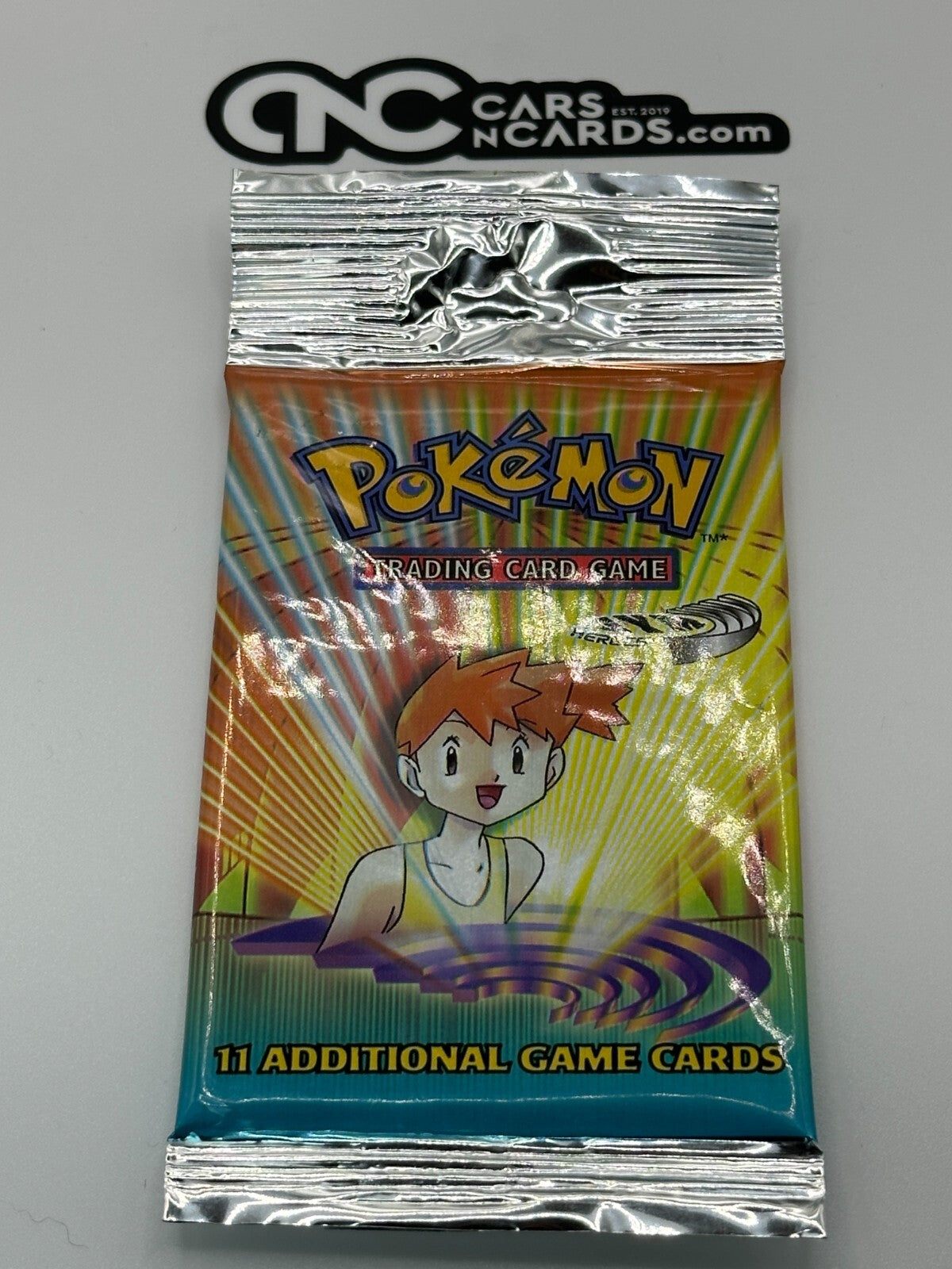 Pokemon WOTC Gym Heroes Misty Sealed Long Stem Pack (Unweighed)