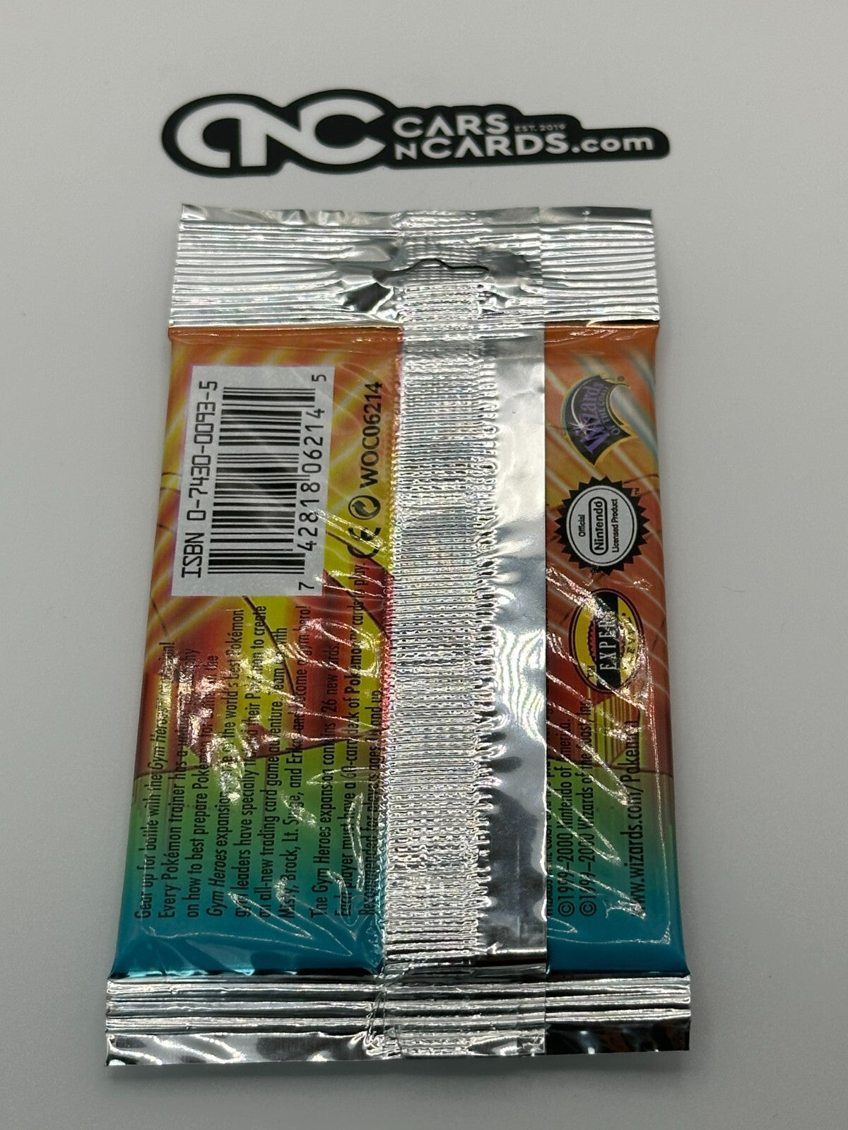 Pokemon WOTC Gym Heroes Erika Sealed Long Stem Pack (Unweighed)