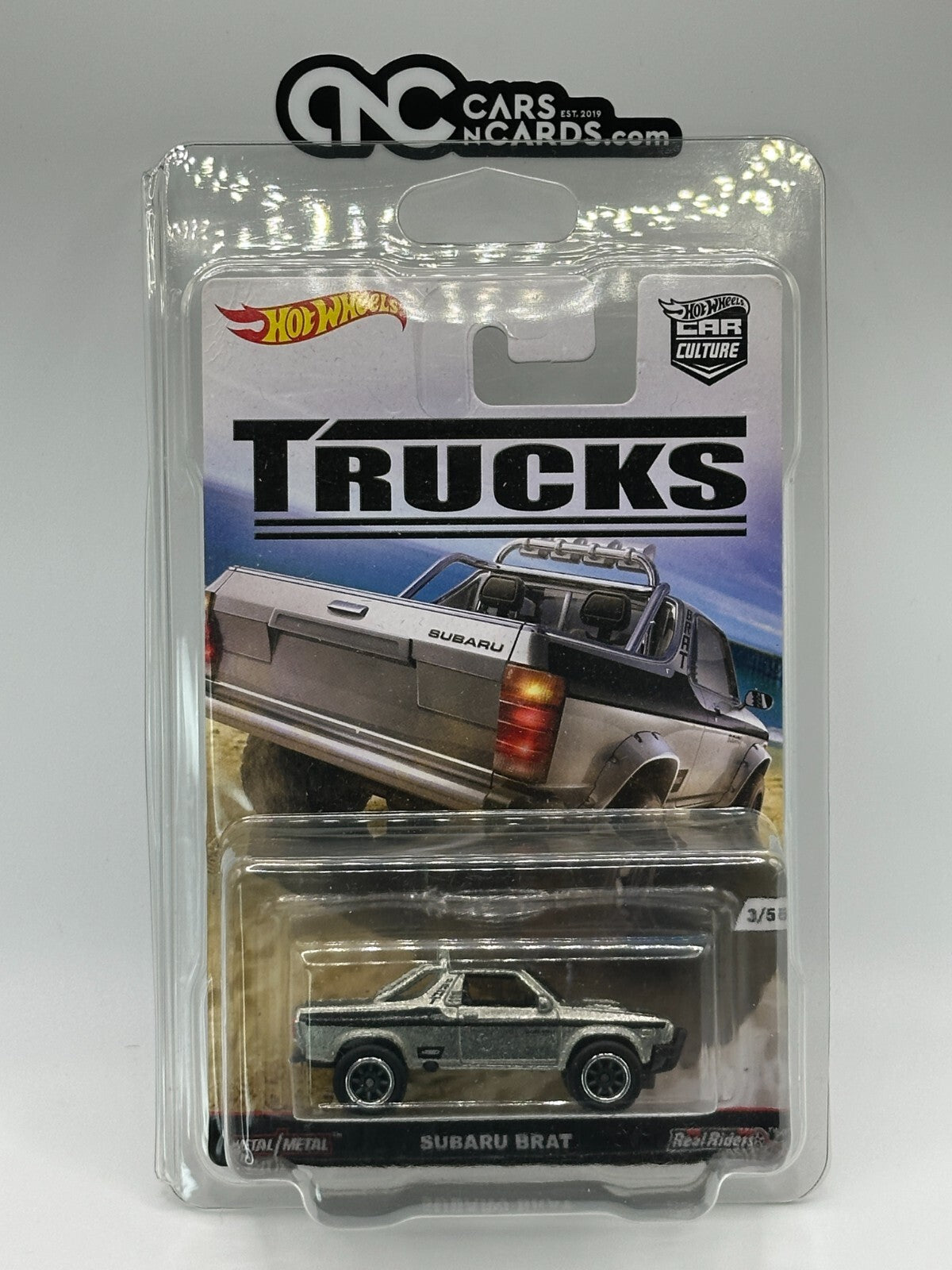 2016 Hot Wheels Premium Car Culture Premium Trucks Full Set of 5 With Protectors