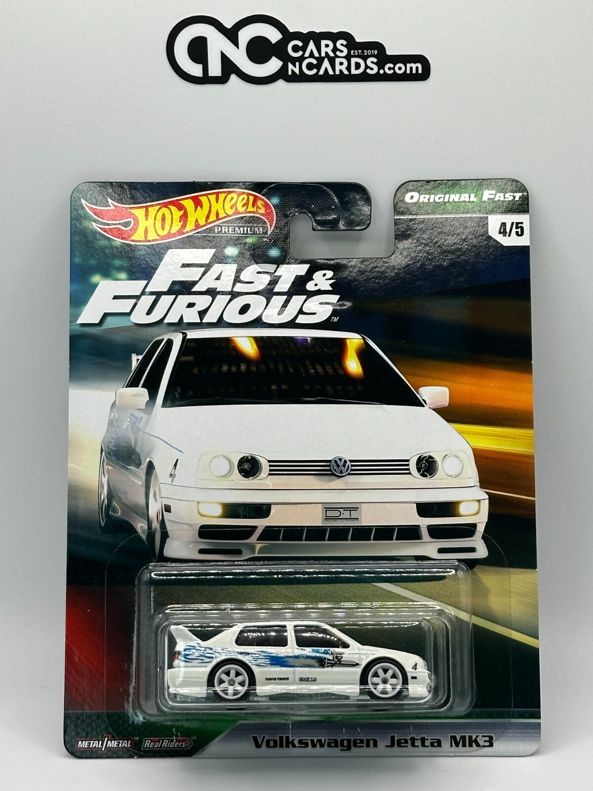 2019 Hot Wheels Premium Fast & Furious Original Fast Set of 5 With Protector