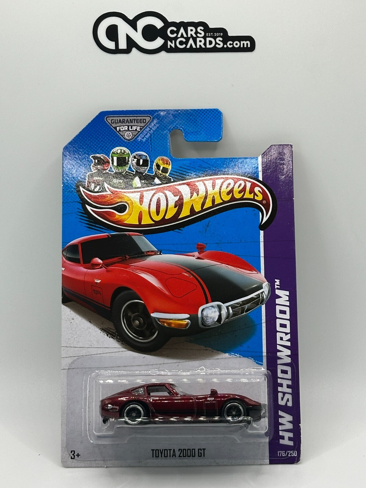 2013 Hot Wheels Toyota 2000 GT Super Treasure Hunt With Protector