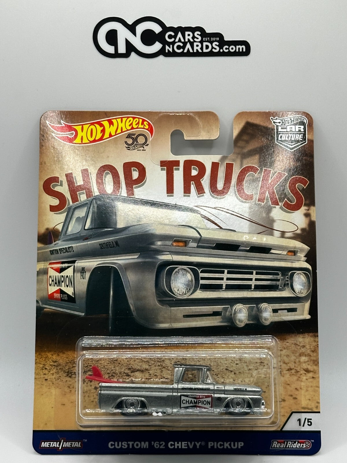 2018 Hot Wheels Premium Car Culture Shop Trucks Full Set of 5 Cars