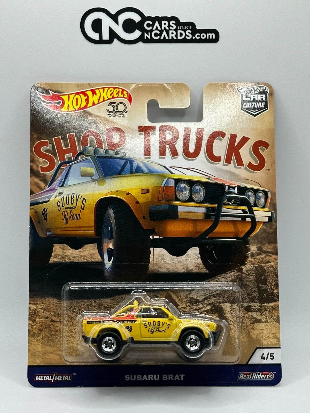 2018 Hot Wheels Premium Car Culture Shop Trucks Full Set of 5 Cars
