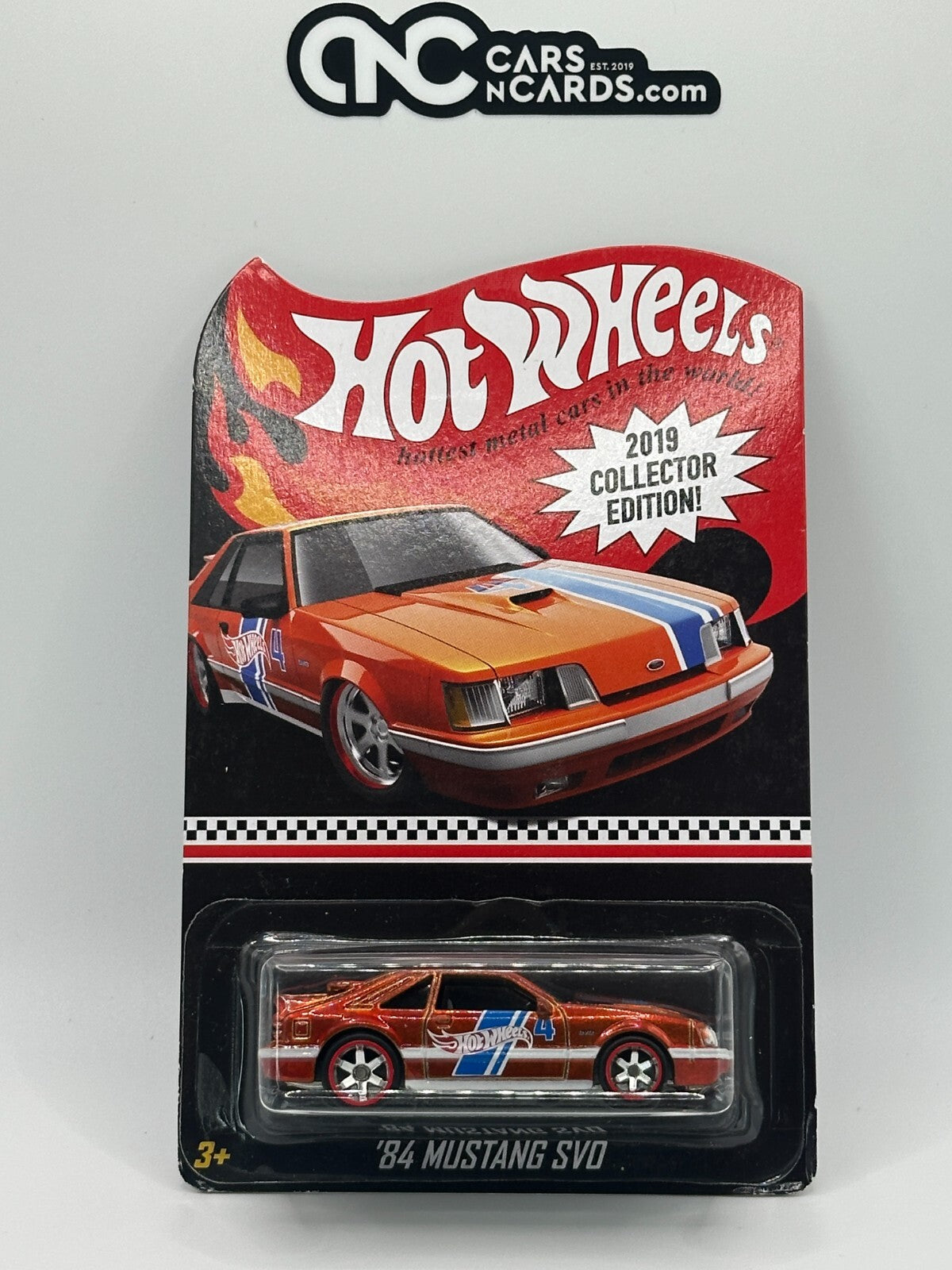 2019 Hot Wheels Mail In Collector Edition '84 Mustang SVO Orange