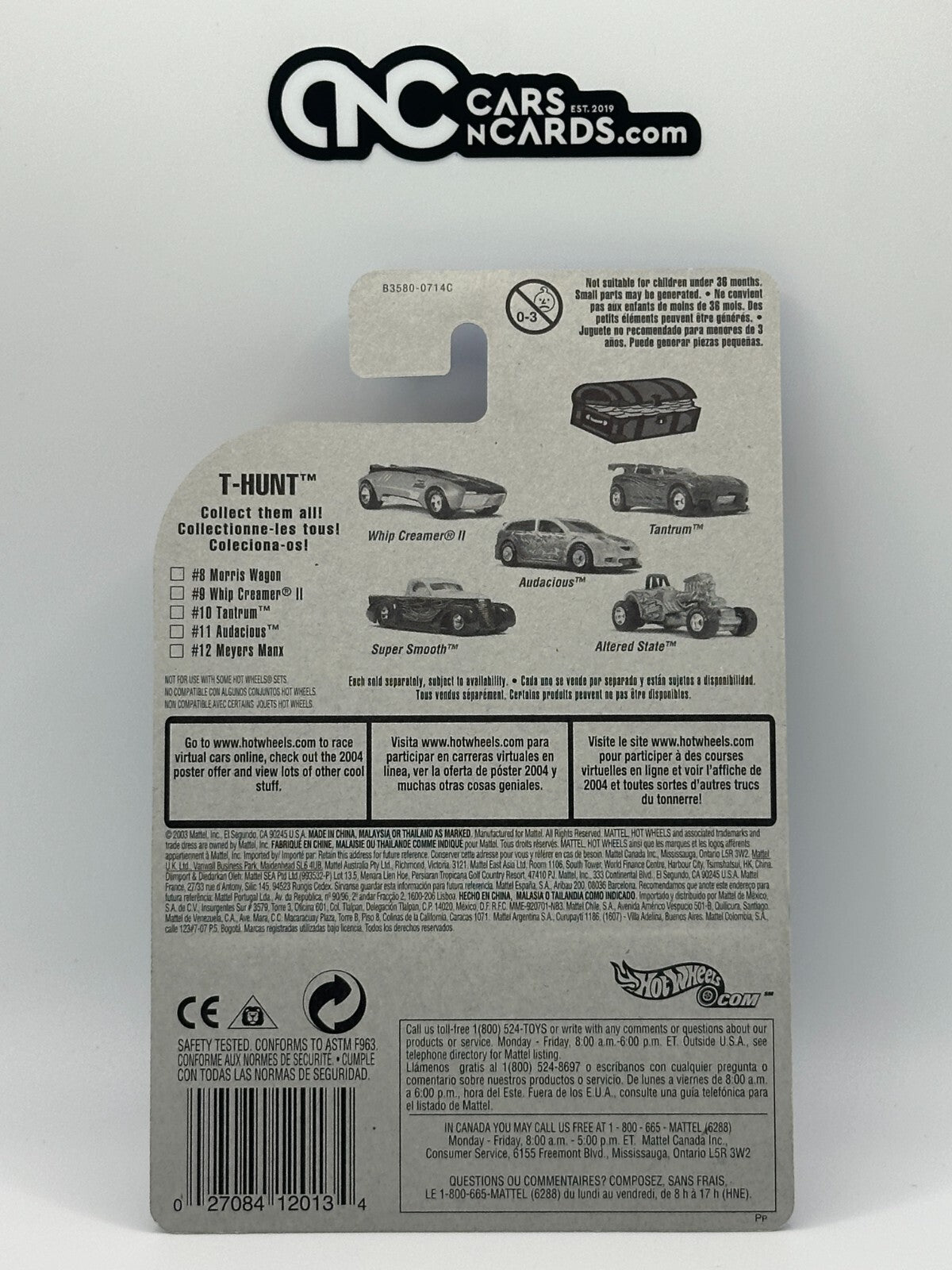 2004 Hot Wheels Treasure Hunt 11/12 Audacious