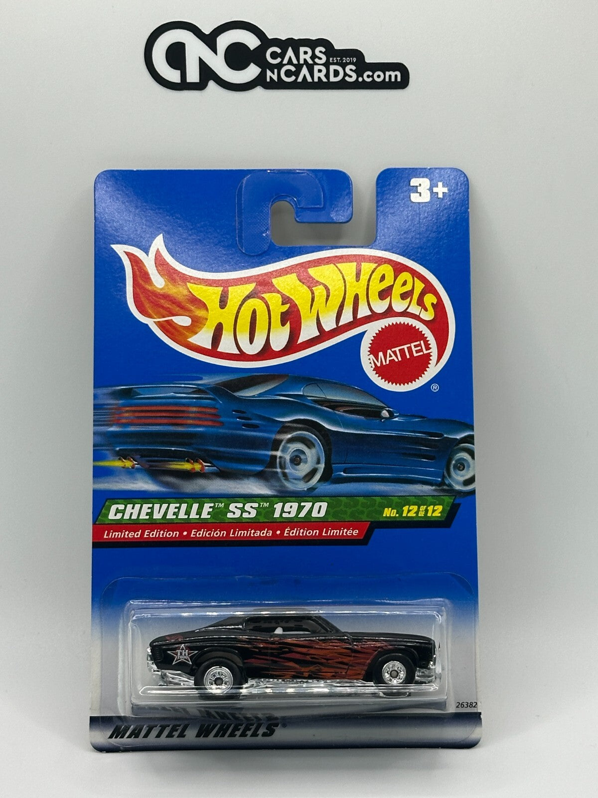 2000 Hot Wheels Treasure Hunt 12/12 Chevelle SS 1970 With Protector