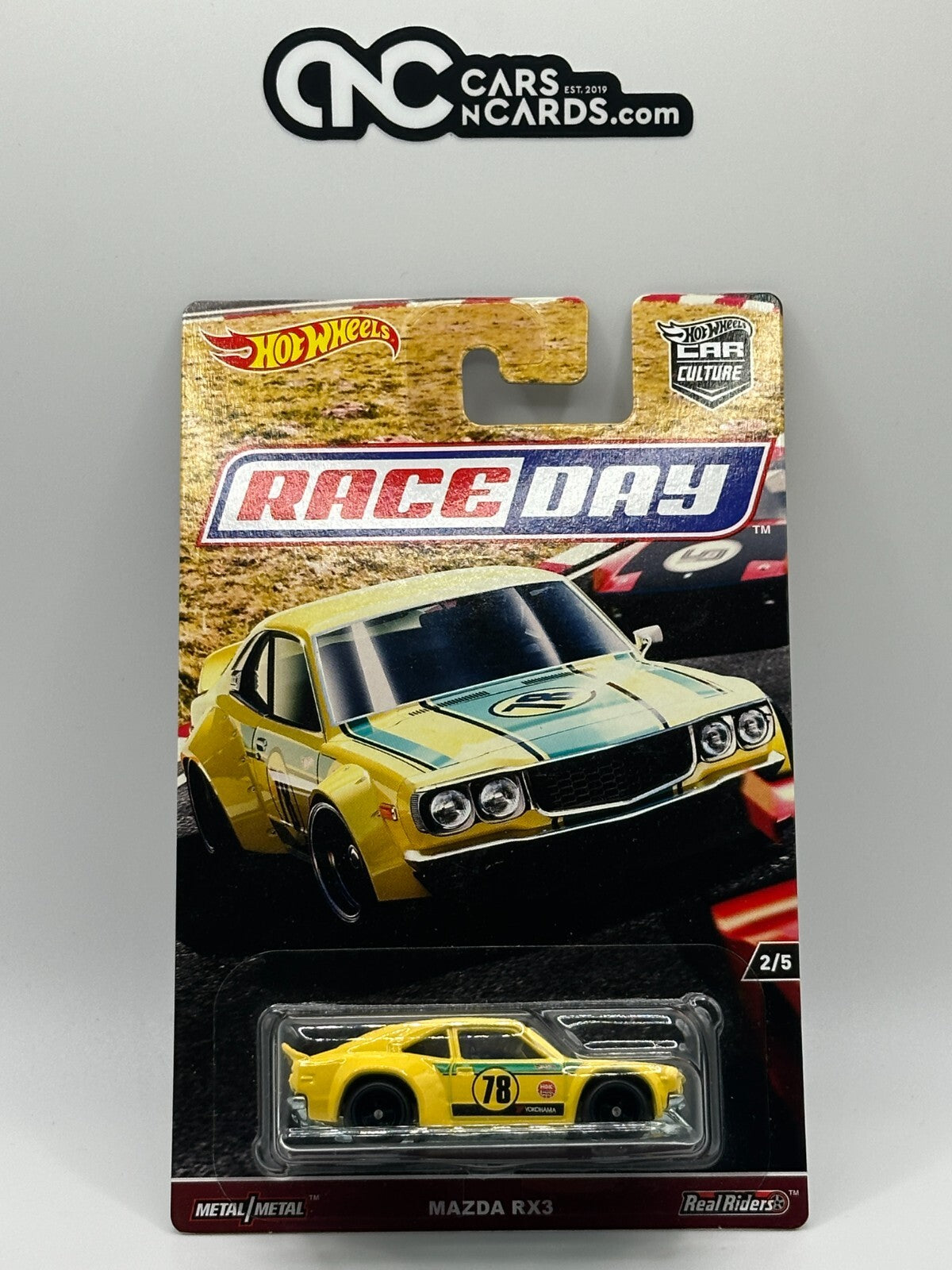 2017 Hot Wheels Premium Car Culture Race Day Full Set of 5 Cars