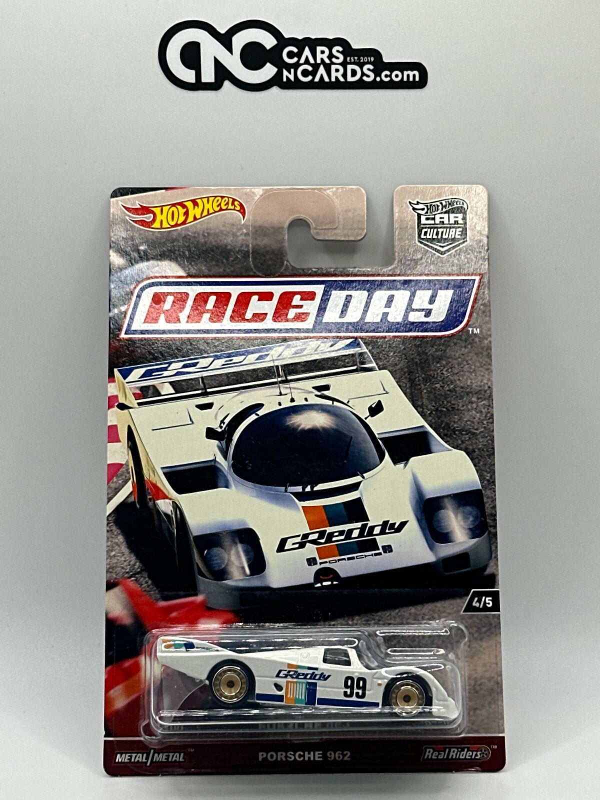 2017 Hot Wheels Premium Car Culture Race Day Full Set of 5 Cars