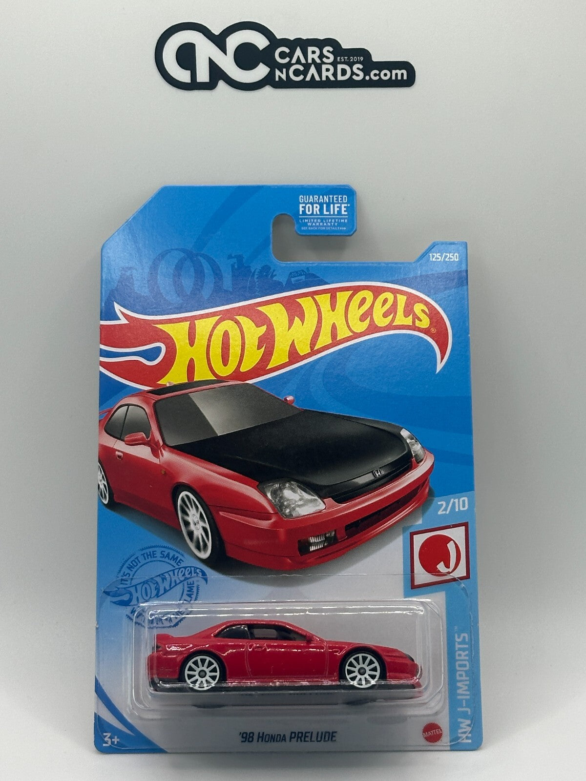 2021 Hot Wheels HW J-Imports #2/10 '98 Honda Prelude Red