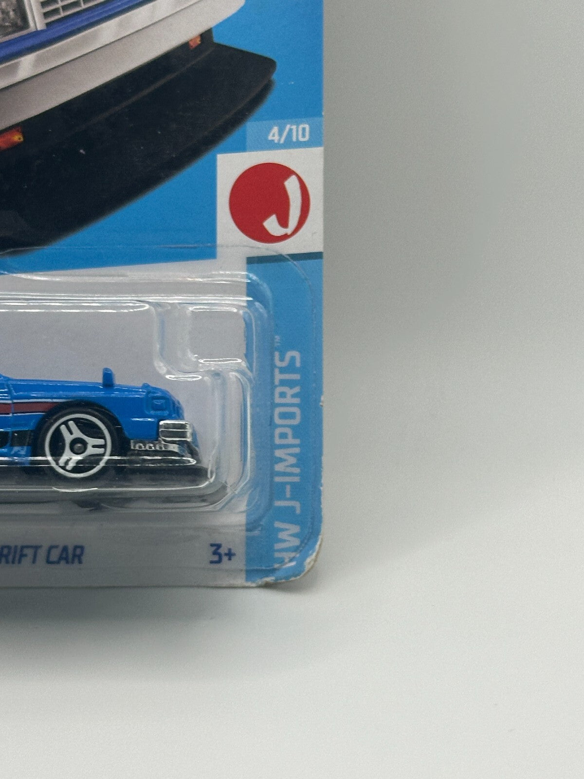 2023 Hot Wheels HW Wagons #4/5 Nissan Maxima Drift Car Blue (Card Damage)