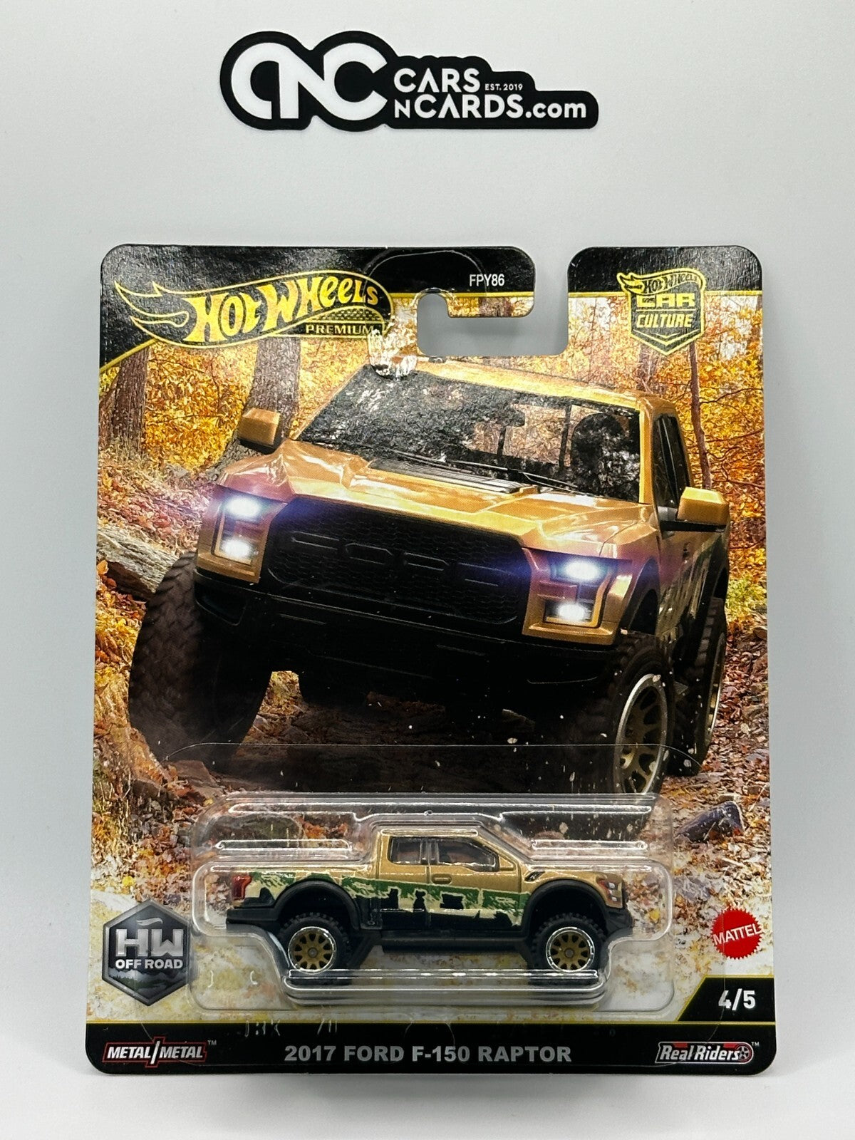 2025 Hot Wheels Premium Car Culture HW Off Road 2017 Ford Raptor