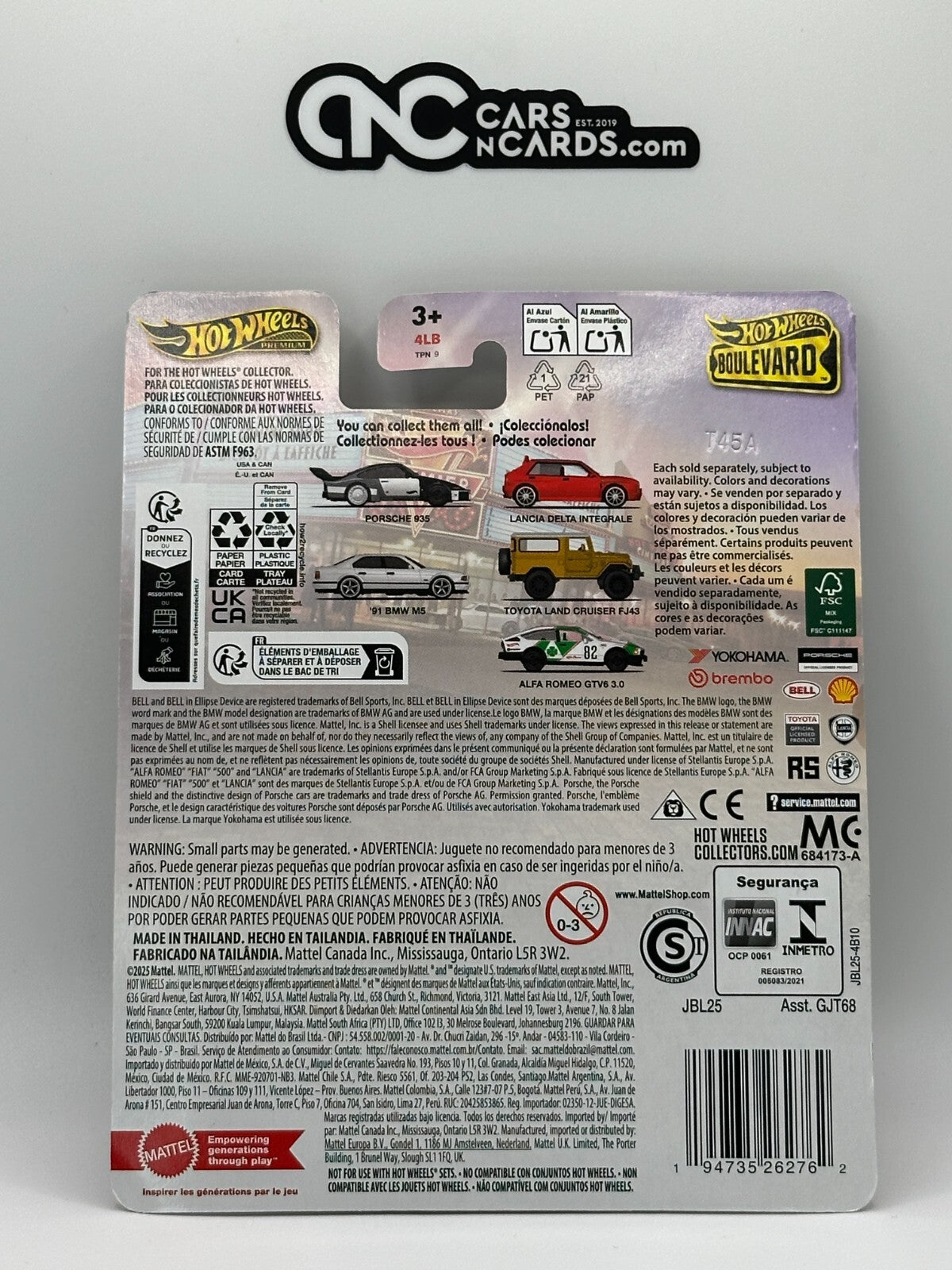 2025 Hot Wheels Premium Boulevard #119 Toyota Land Cruiser FJ43