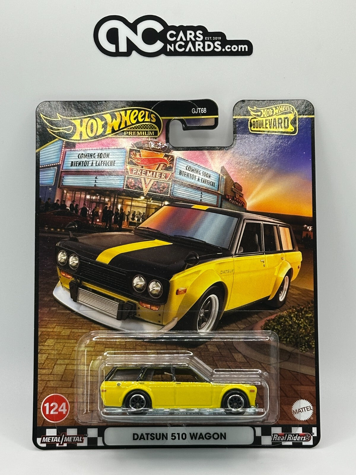 2025 Hot Wheels Premium Boulevard #124 Datsun 510 Wagon