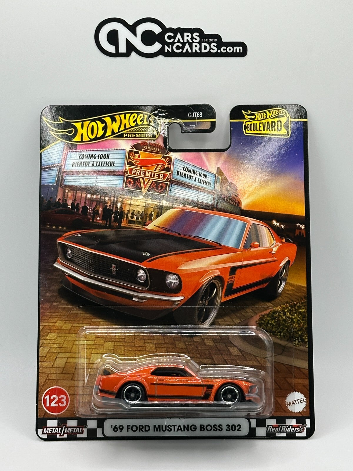 2025 Hot Wheels Premium Boulevard #123 '69 Ford Mustang Boss 302