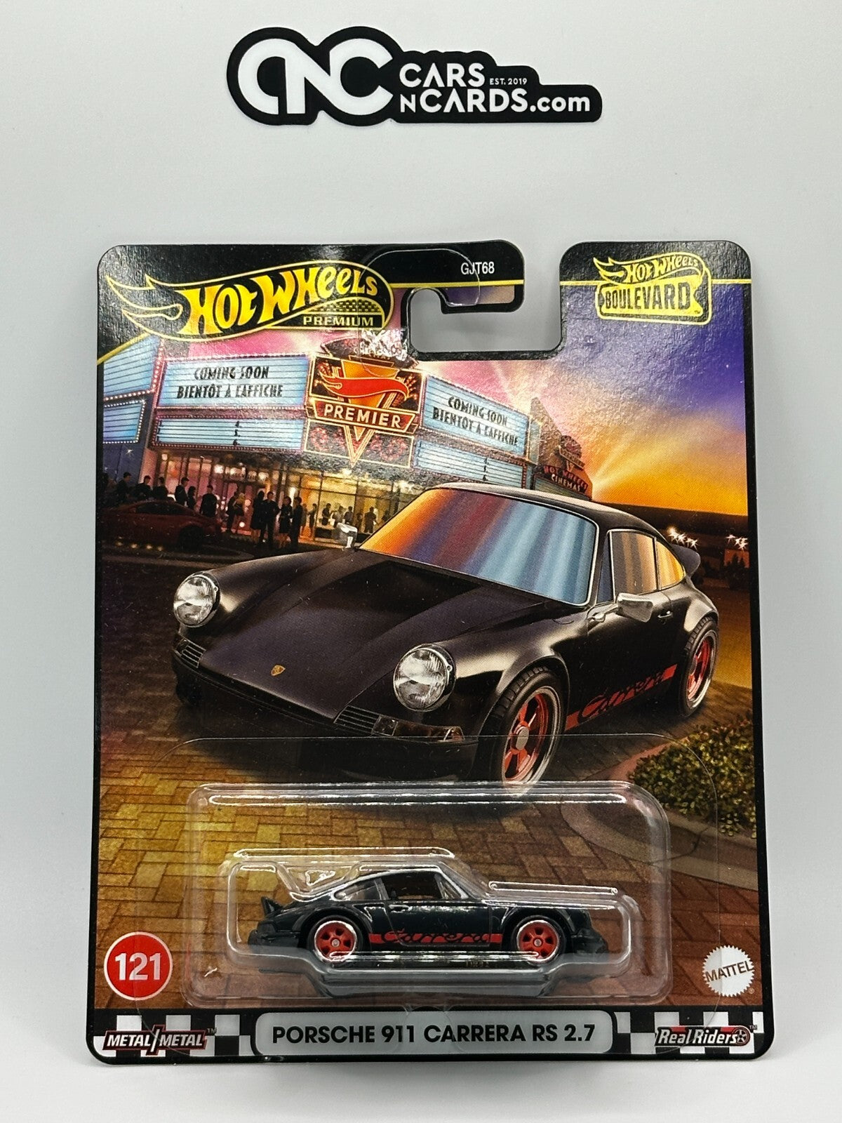 2025 Hot Wheels Premium Boulevard #121 Porsche 911 Carrera RS 2.7