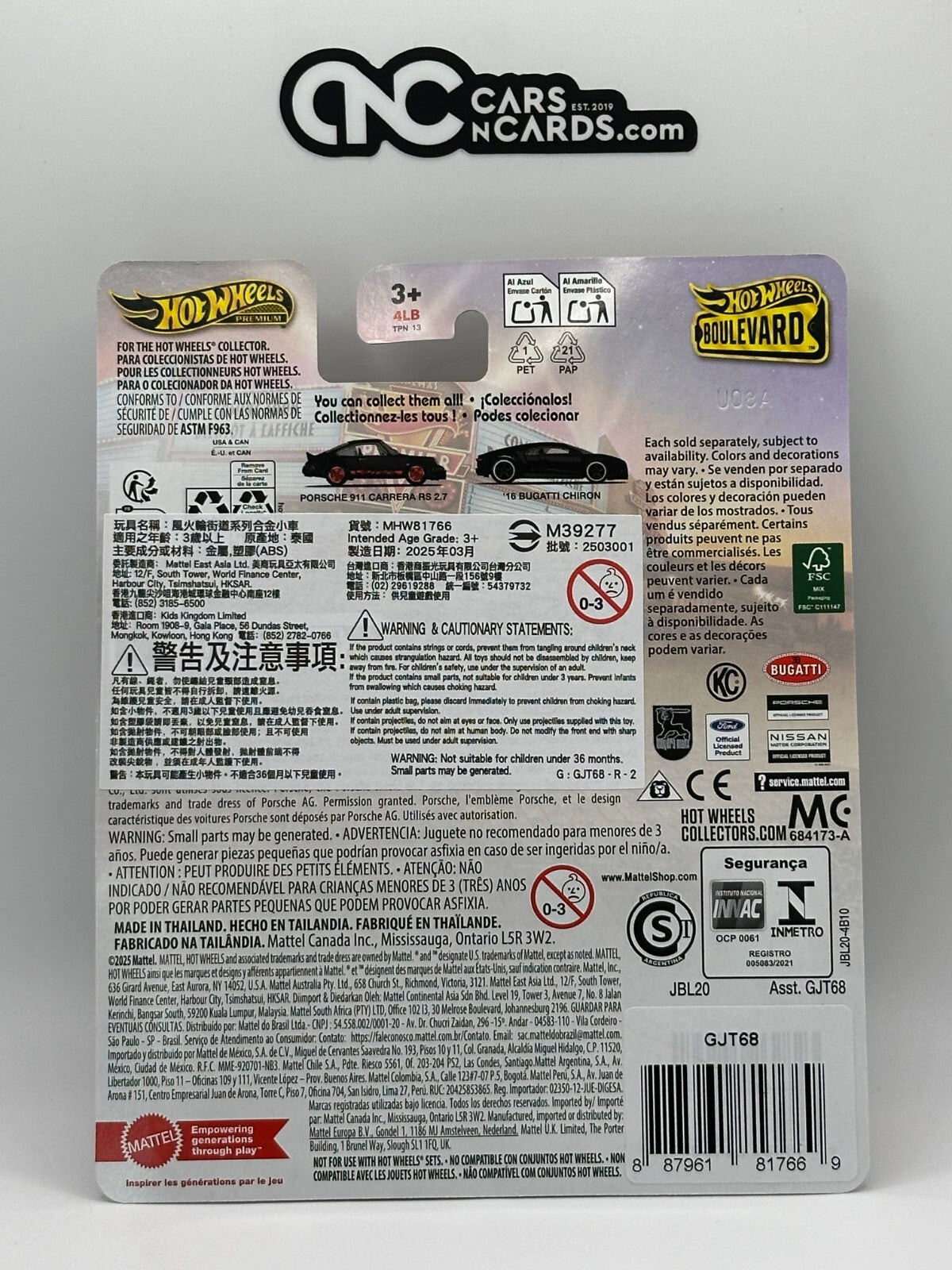 2025 Hot Wheels Premium Boulevard #123 '69 Ford Mustang Boss 302